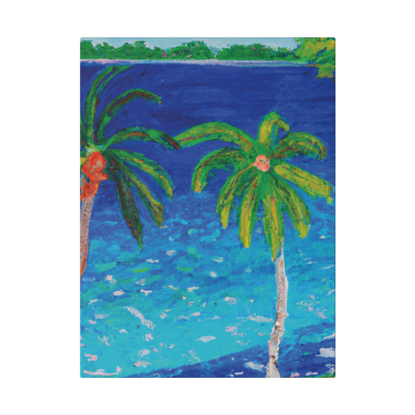 7992Z - Bahamas Ocean Painting Print | Bahamas | Ocean | Beach | Poster | Home Decor | Wall Art | Canvas