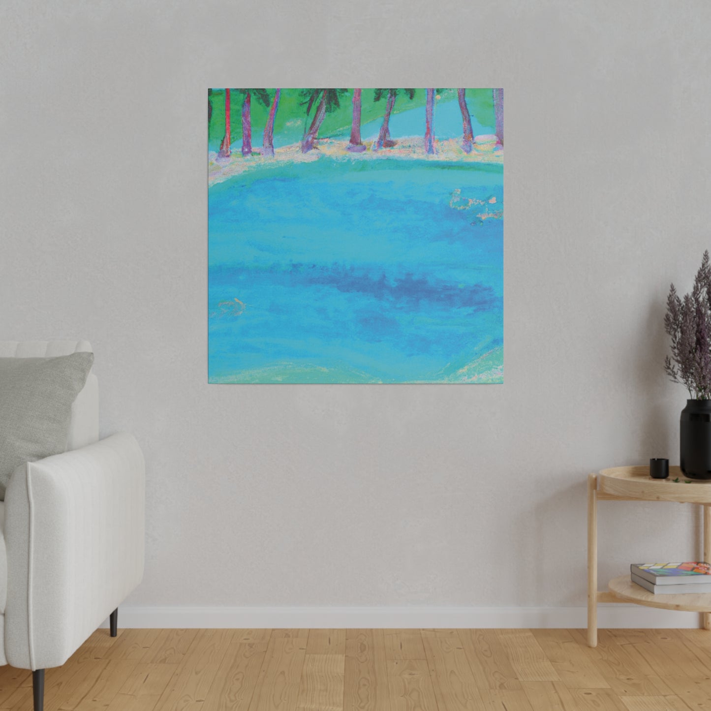 7907S - Bahamas Ocean Painting Print | Bahamas | Ocean | Beach | Poster | Home Decor | Wall Art | Canvas