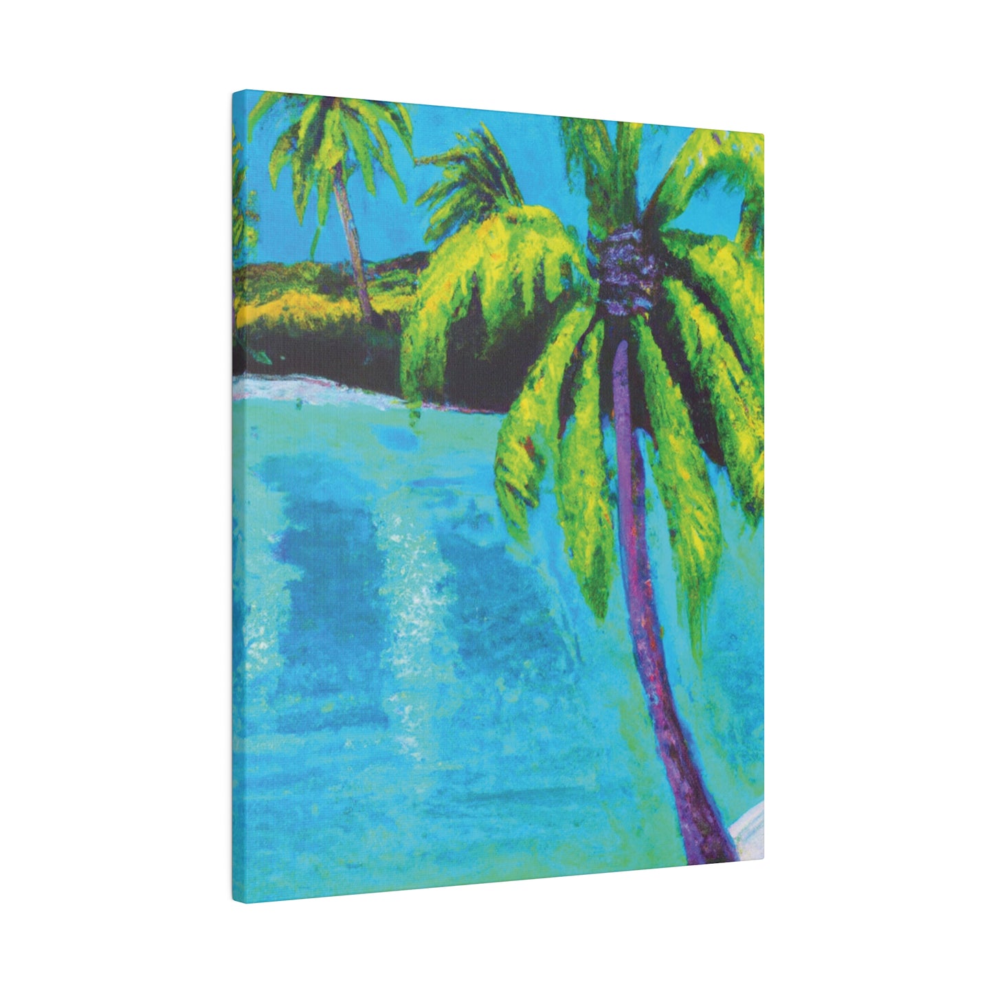 732J - Bahamas Ocean Painting Print | Bahamas | Ocean | Beach | Poster | Home Decor | Wall Art | Canvas