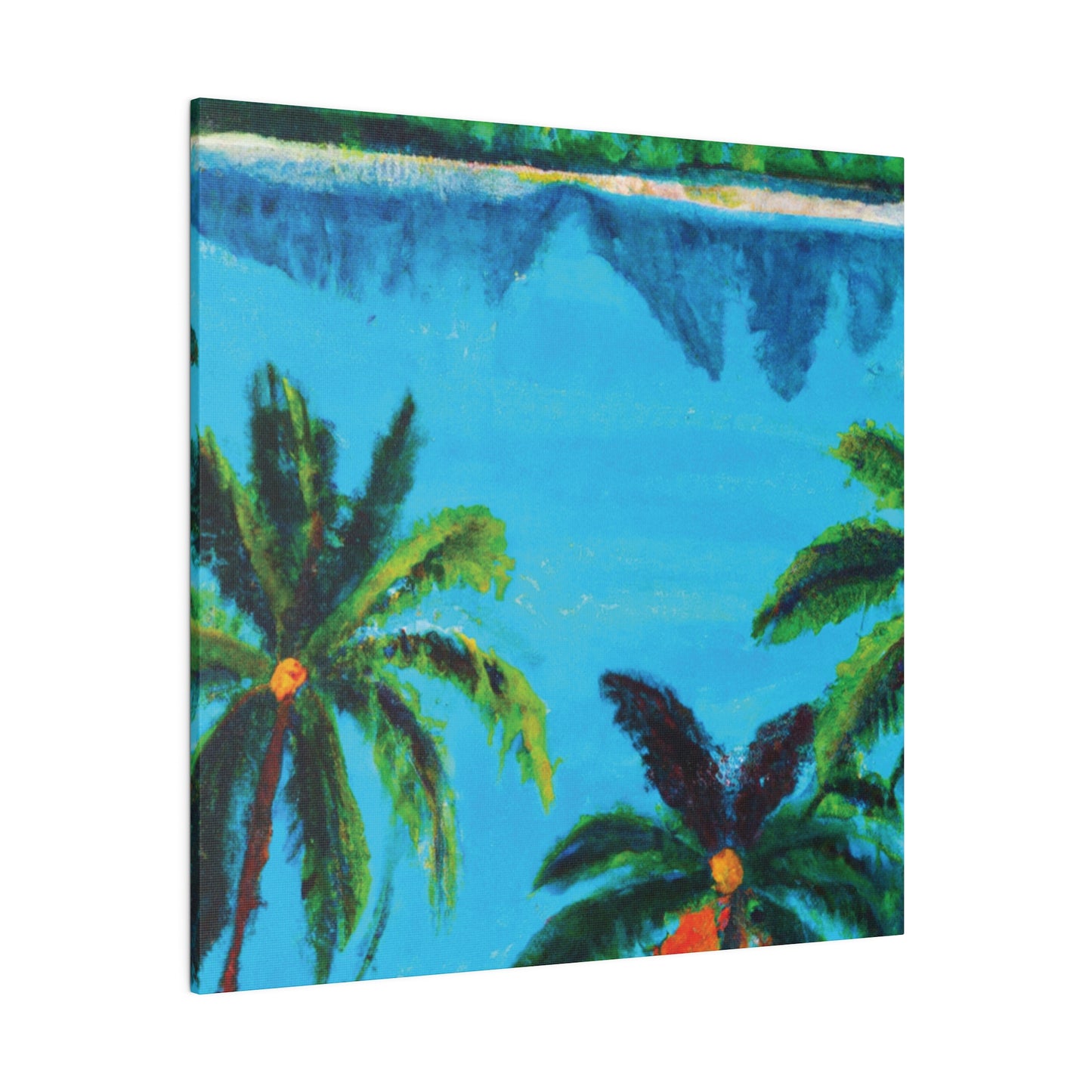 7373A - Bahamas Ocean Painting Print | Bahamas | Ocean | Beach | Poster | Home Decor | Wall Art | Canvas