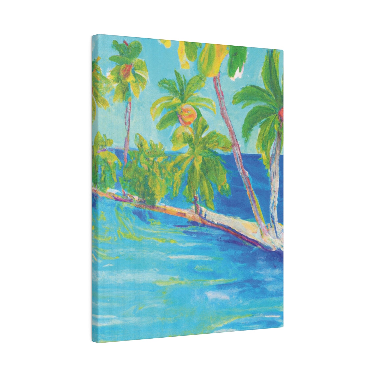 8256Q - Bahamas Ocean Painting Print | Bahamas | Ocean | Beach | Poster | Home Decor | Wall Art | Canvas