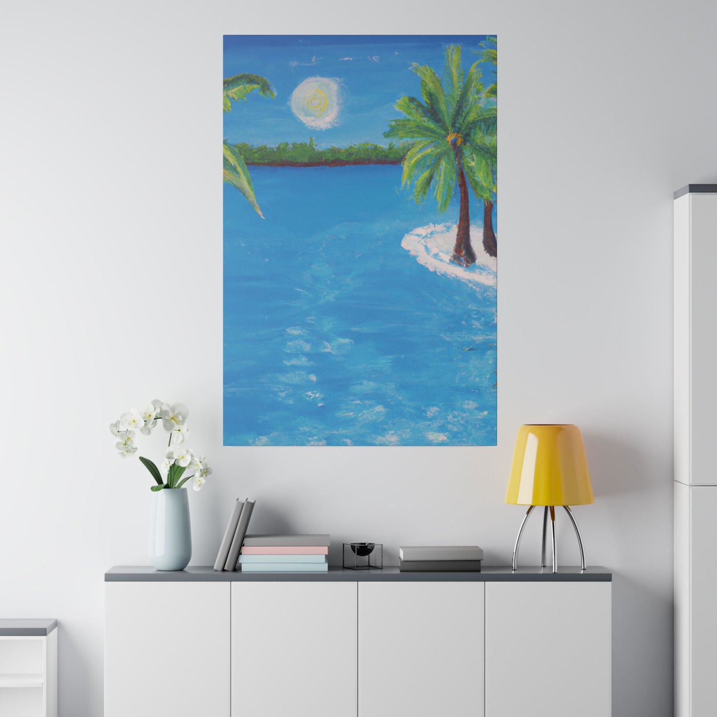 5156X - Bahamas Ocean Painting Print | Bahamas | Ocean | Beach | Poster | Home Decor | Wall Art | Canvas