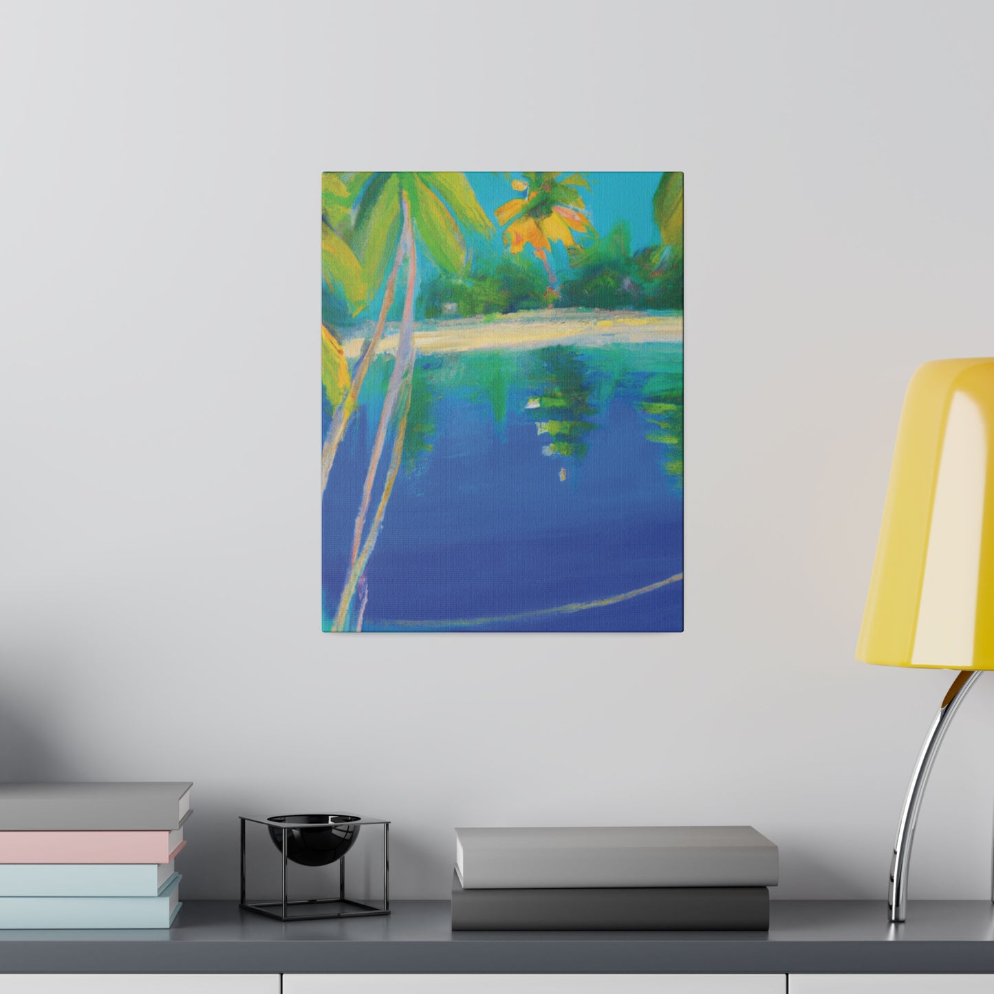 6837T - Bahamas Ocean Painting Print | Bahamas | Ocean | Beach | Poster | Home Decor | Wall Art | Canvas