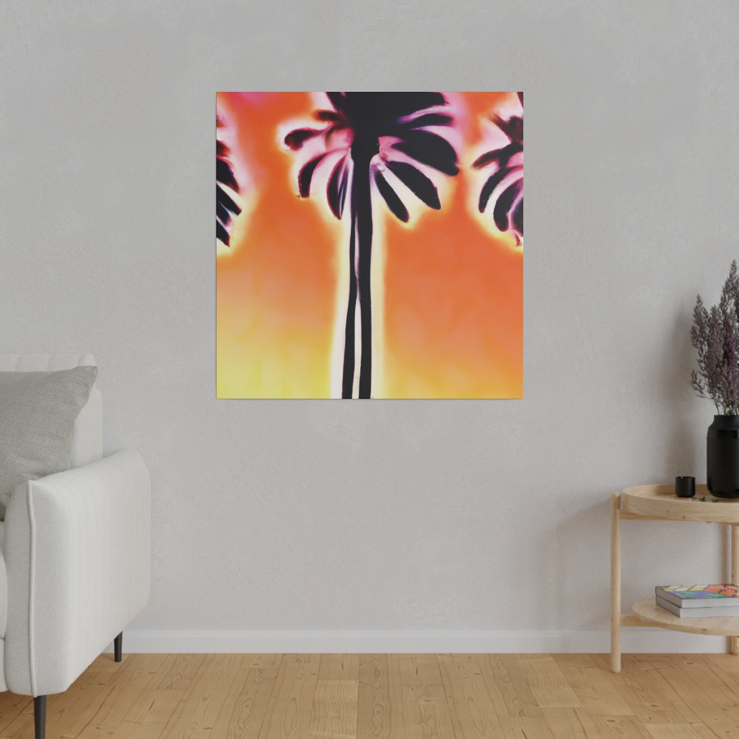 3814X - Miami Beach Sunset Painting Print | Miami | Beach | Sunset | Poster | Home Decor | Wall Art | Canvas