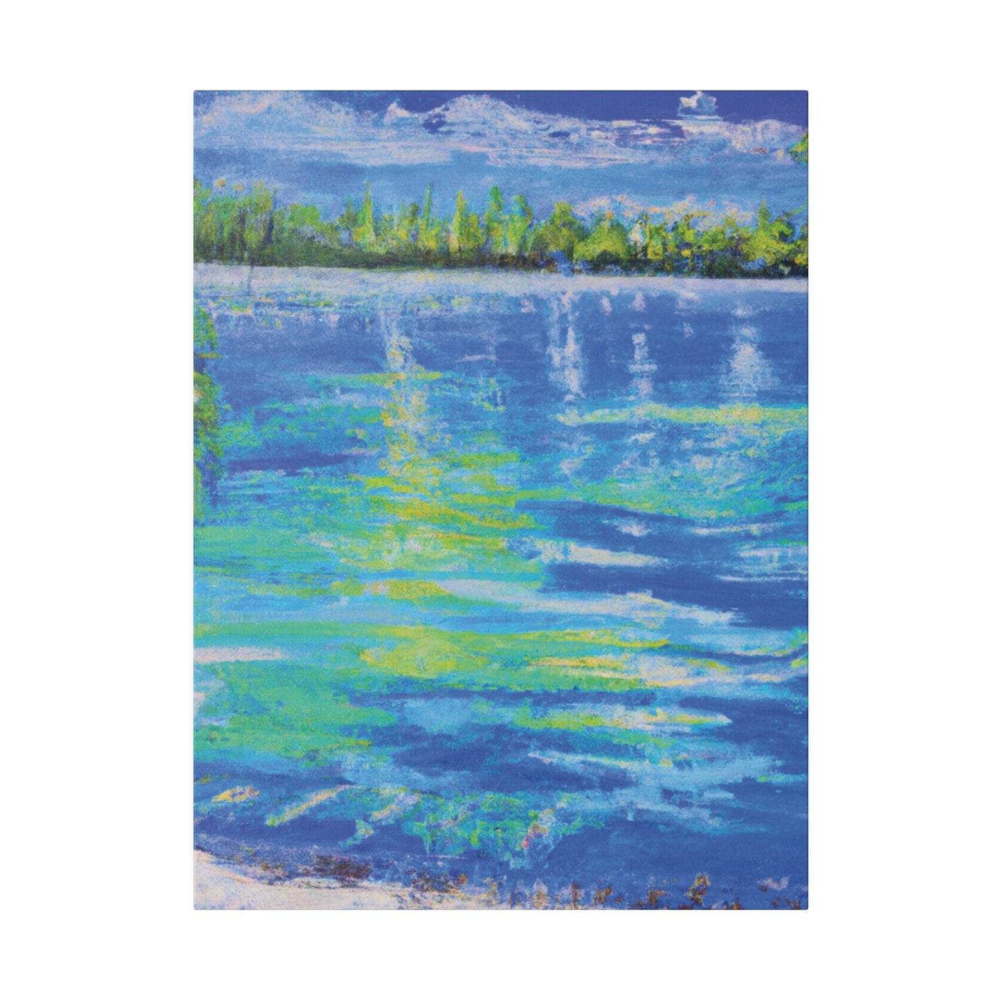 7692N - Bahamas Ocean Painting Print | Bahamas | Ocean | Beach | Poster | Home Decor | Wall Art | Canvas