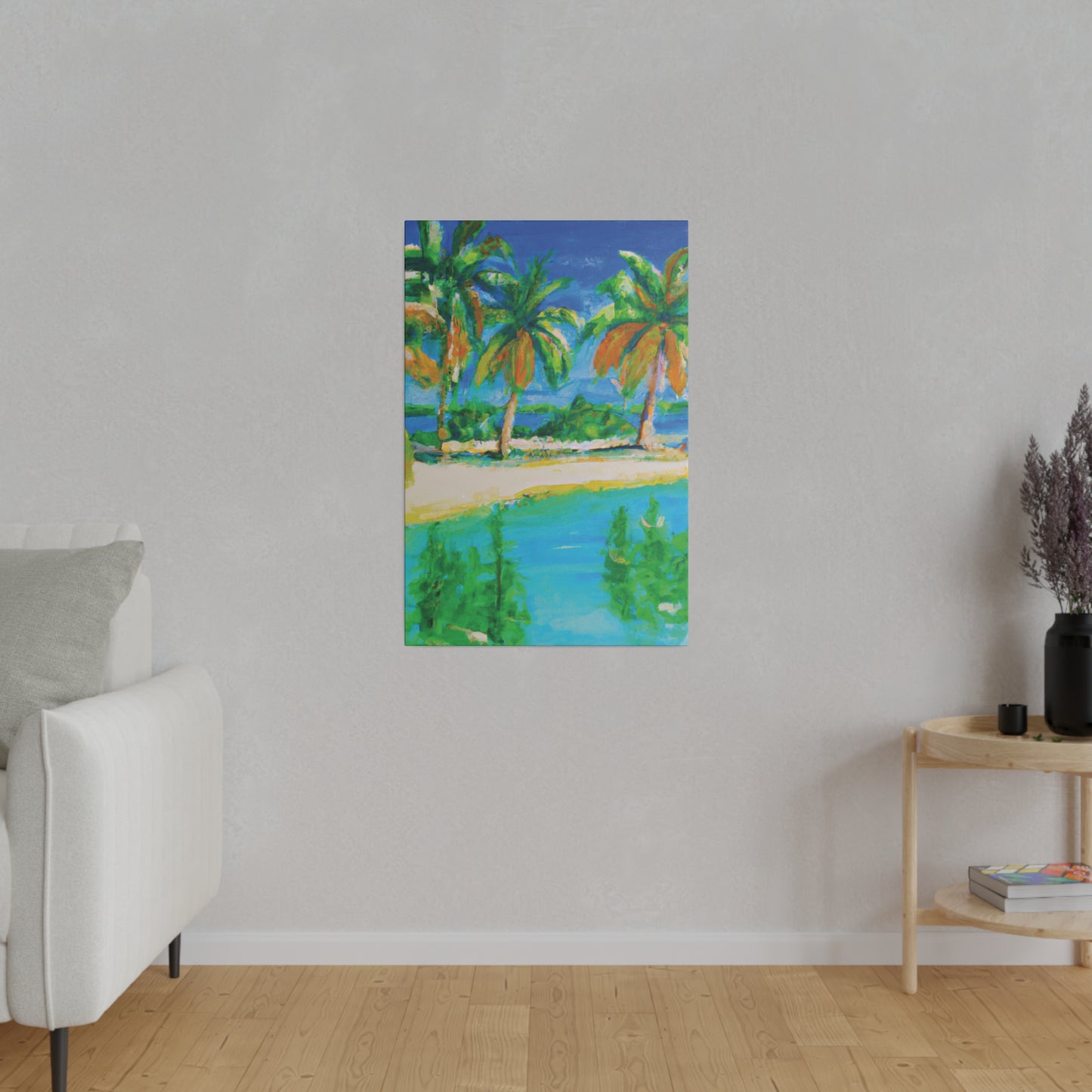 8576A - Bahamas Ocean Painting Print | Bahamas | Ocean | Beach | Poster | Home Decor | Wall Art | Canvas