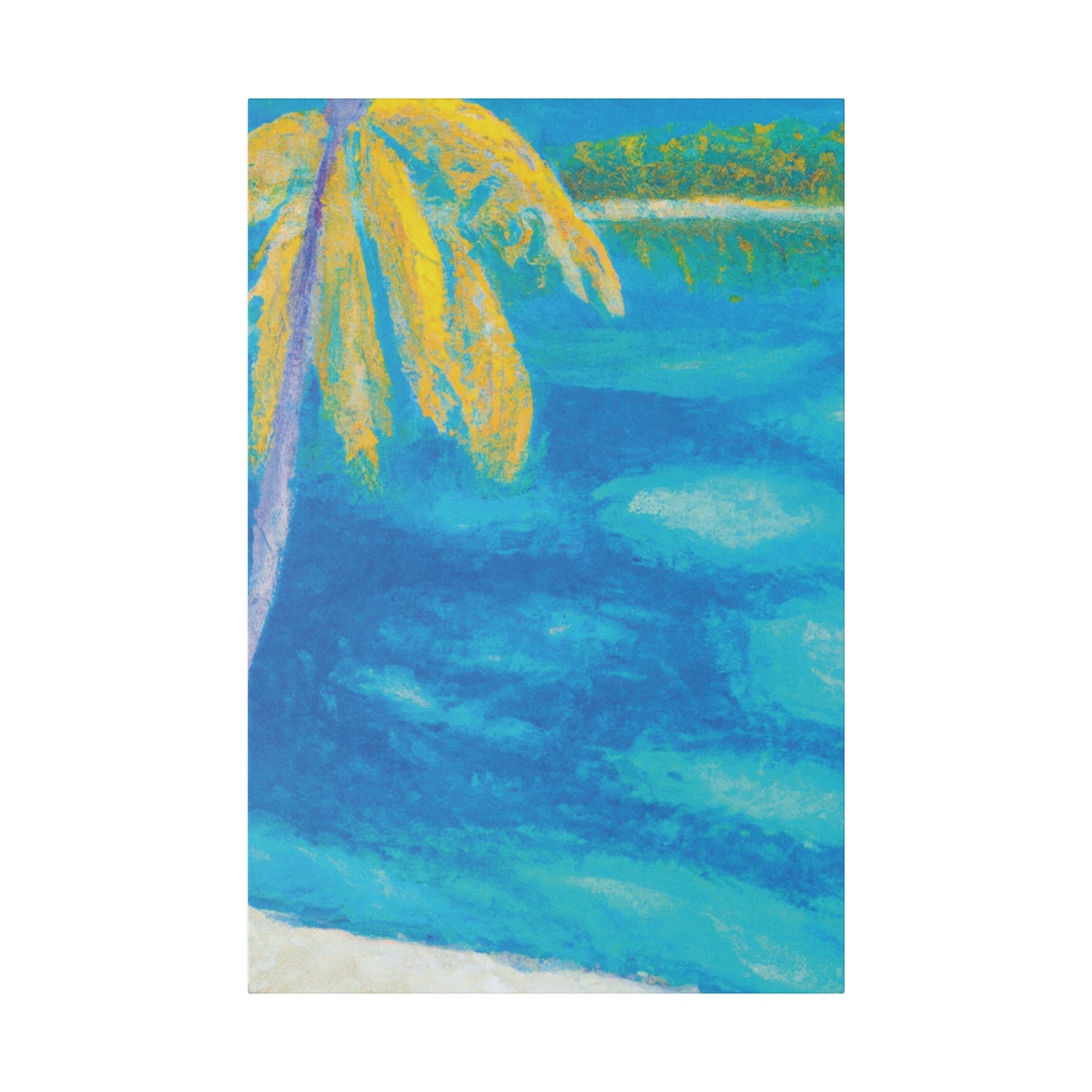 5874A - Bahamas Ocean Painting Print | Bahamas | Ocean | Beach | Poster | Home Decor | Wall Art | Canvas