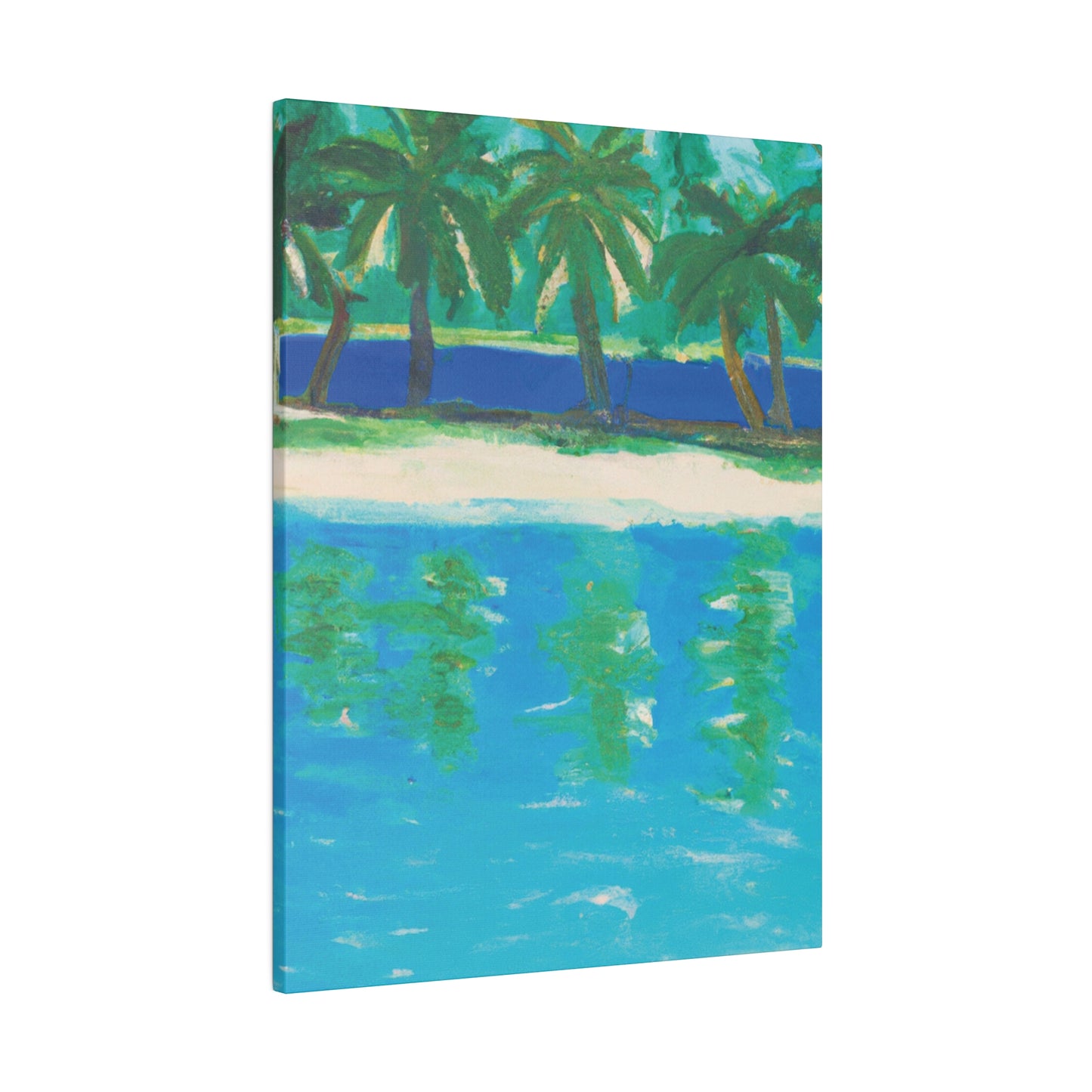 4129L - Bahamas Ocean Painting Print | Bahamas | Ocean | Beach | Poster | Home Decor | Wall Art | Canvas