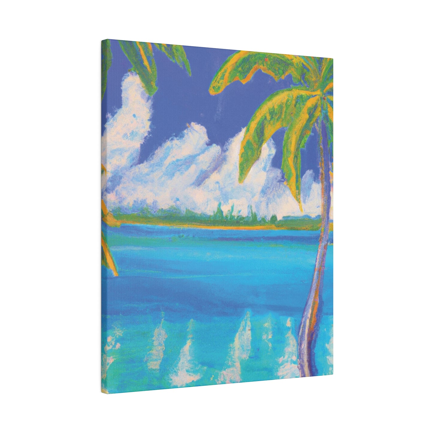 3054I - Bahamas Ocean Painting Print | Bahamas | Ocean | Beach | Poster | Home Decor | Wall Art | Canvas