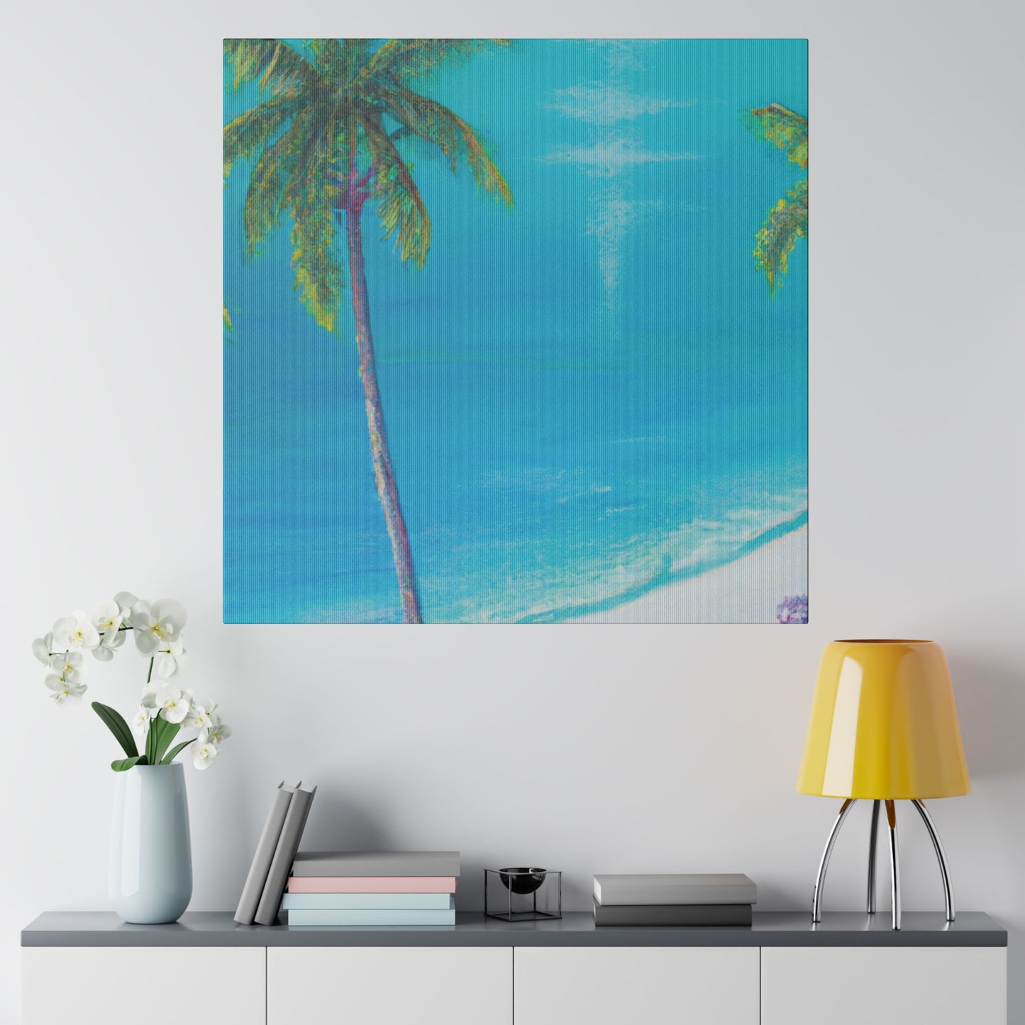 4223A - Bahamas Ocean Painting Print | Bahamas | Ocean | Beach | Poster | Home Decor | Wall Art | Canvas