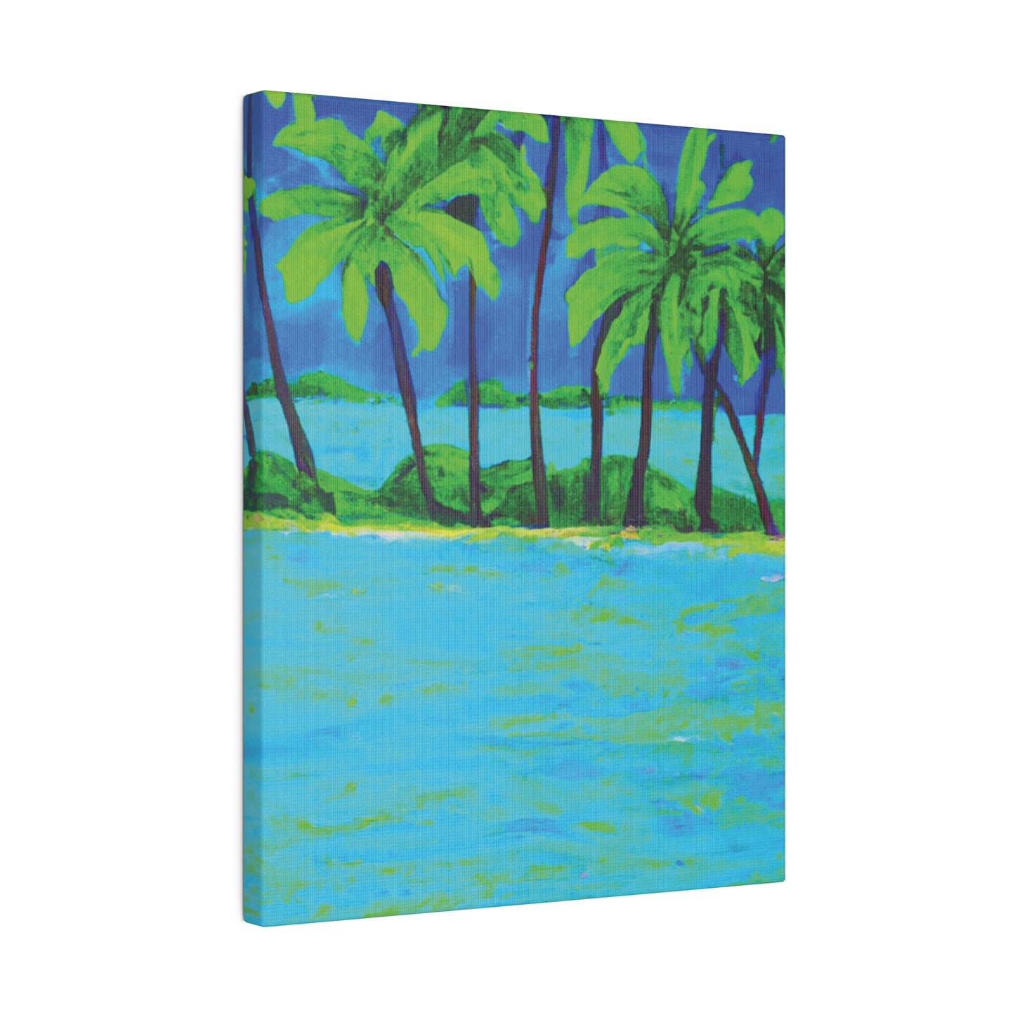 3148Z - Bahamas Ocean Painting Print | Bahamas | Ocean | Beach | Poster | Home Decor | Wall Art | Canvas