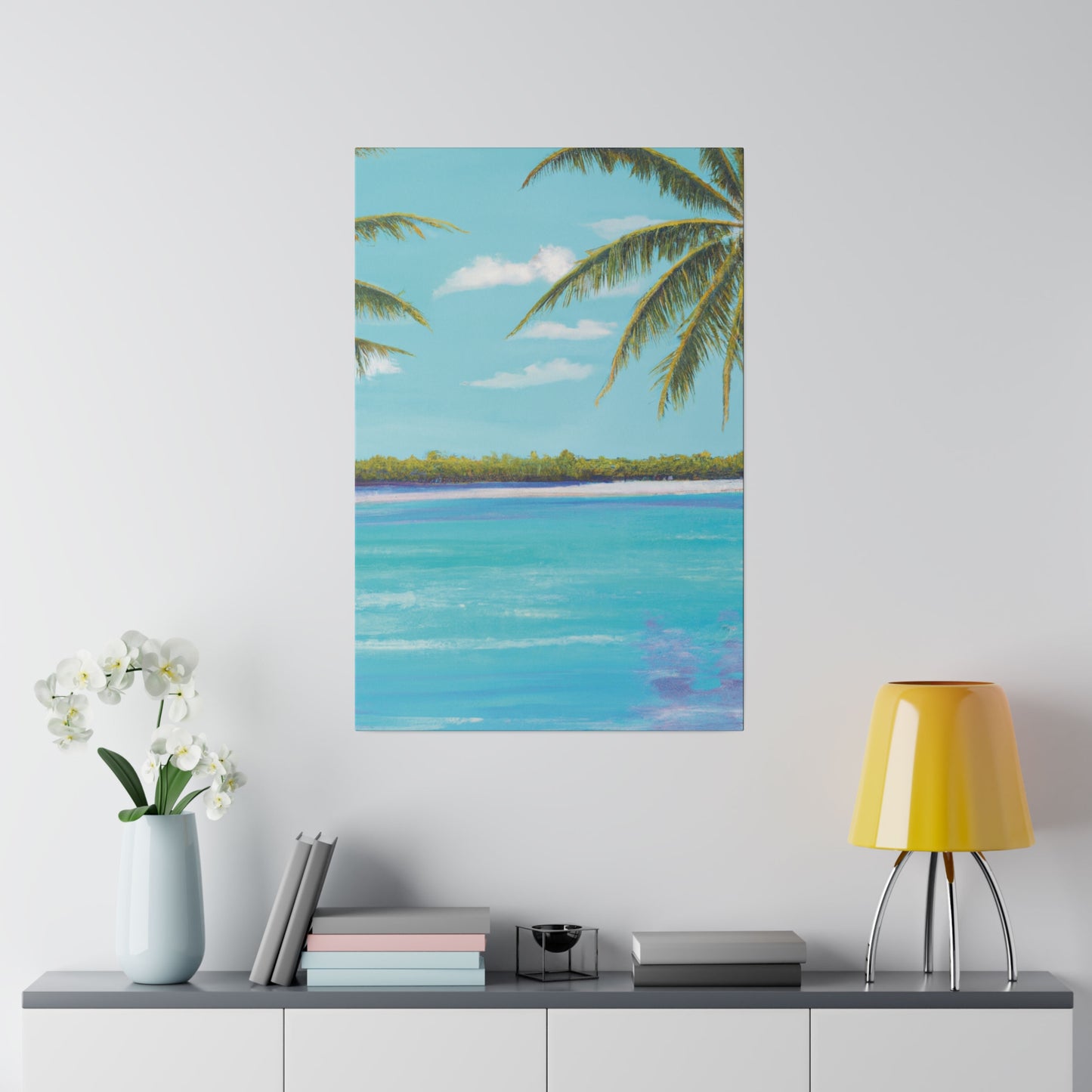 8132D - Bahamas Ocean Painting Print | Bahamas | Ocean | Beach | Poster | Home Decor | Wall Art | Canvas