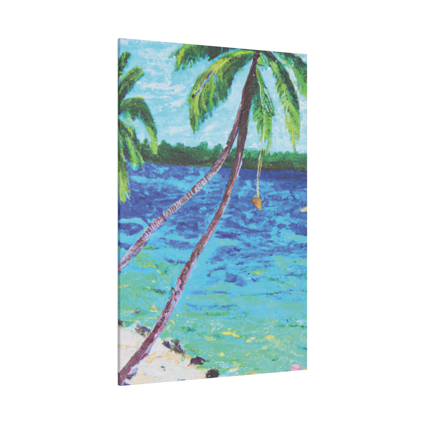 4564E - Bahamas Ocean Painting Print | Bahamas | Ocean | Beach | Poster | Home Decor | Wall Art | Canvas