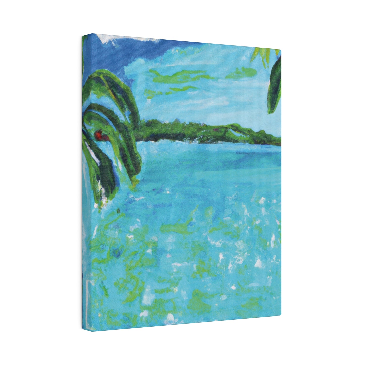 2143W - Bahamas Ocean Painting Print | Bahamas | Ocean | Beach | Poster | Home Decor | Wall Art | Canvas