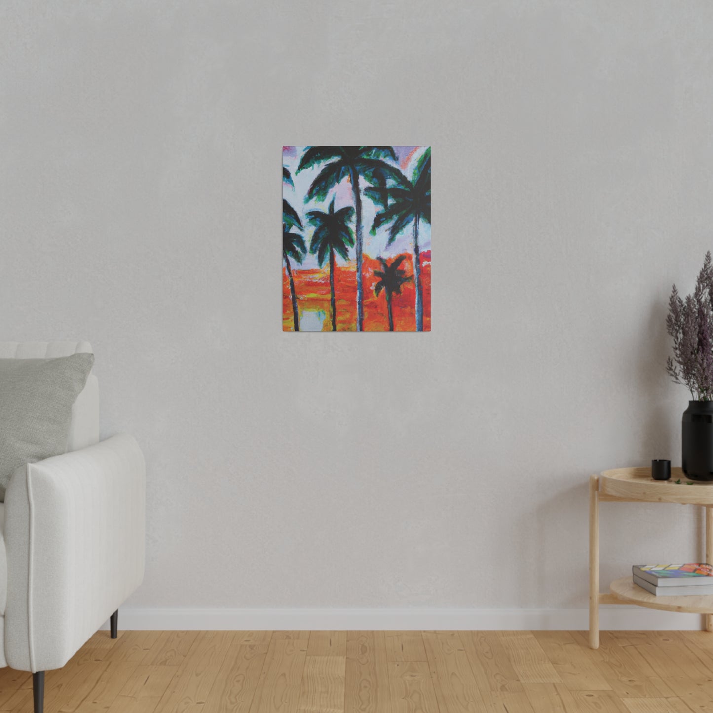 5398G - Miami Beach Sunset Painting Print | Miami | Beach | Sunset | Poster | Home Decor | Wall Art | Canvas