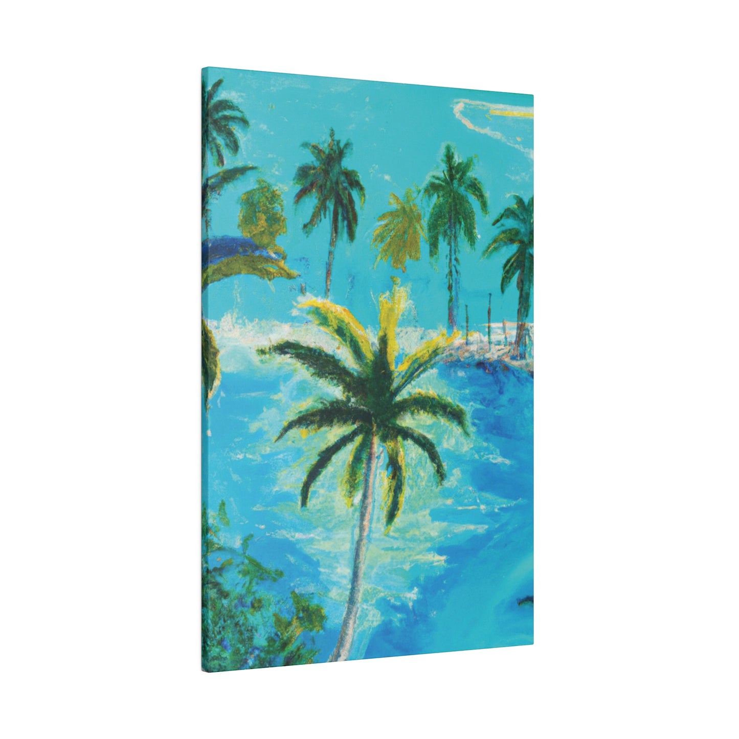 9794R - Bahamas Ocean Painting Print | Bahamas | Ocean | Beach | Poster | Home Decor | Wall Art | Canvas