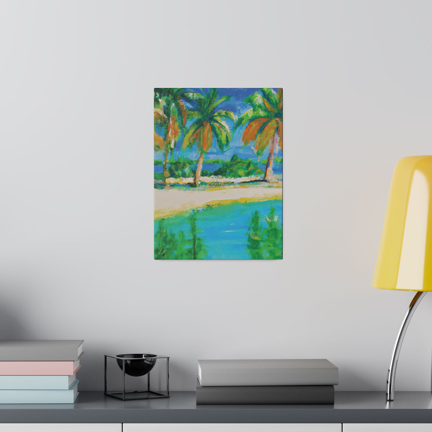 8576A - Bahamas Ocean Painting Print | Bahamas | Ocean | Beach | Poster | Home Decor | Wall Art | Canvas