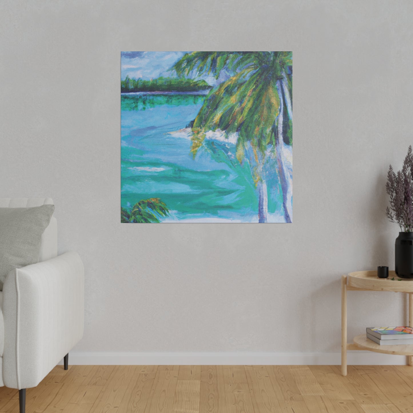 8721Q - Bahamas Ocean Painting Print | Bahamas | Ocean | Beach | Poster | Home Decor | Wall Art | Canvas