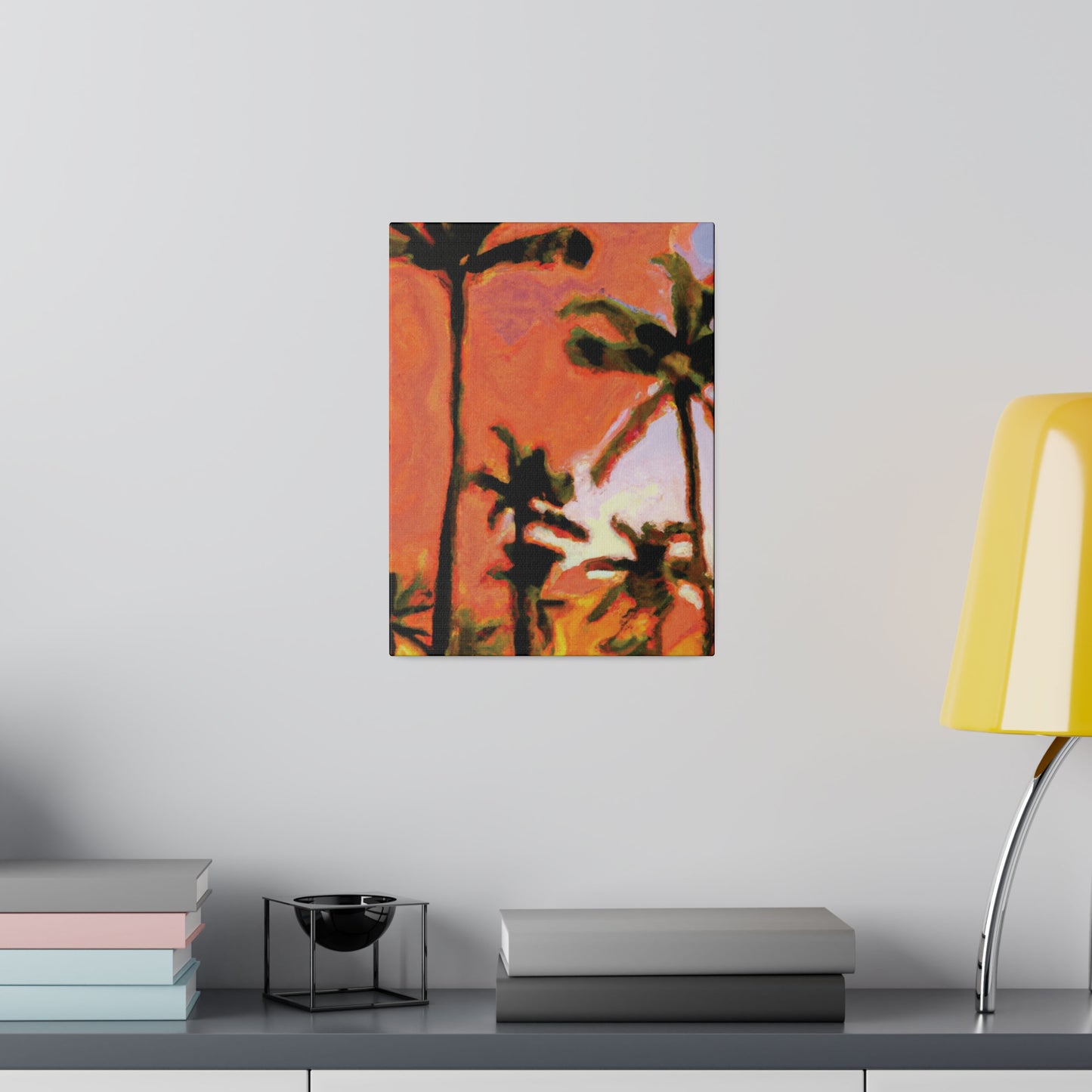 7177X - Miami Beach Sunset Painting Print | Miami | Beach | Sunset | Poster | Home Decor | Wall Art | Canvas