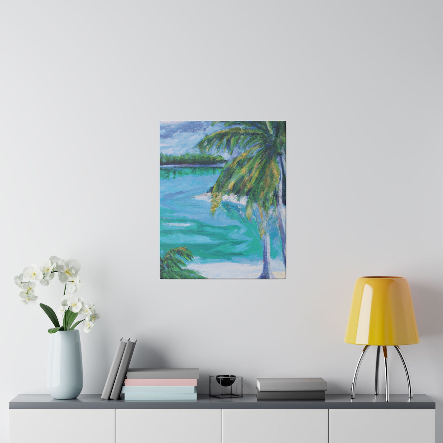 8721Q - Bahamas Ocean Painting Print | Bahamas | Ocean | Beach | Poster | Home Decor | Wall Art | Canvas