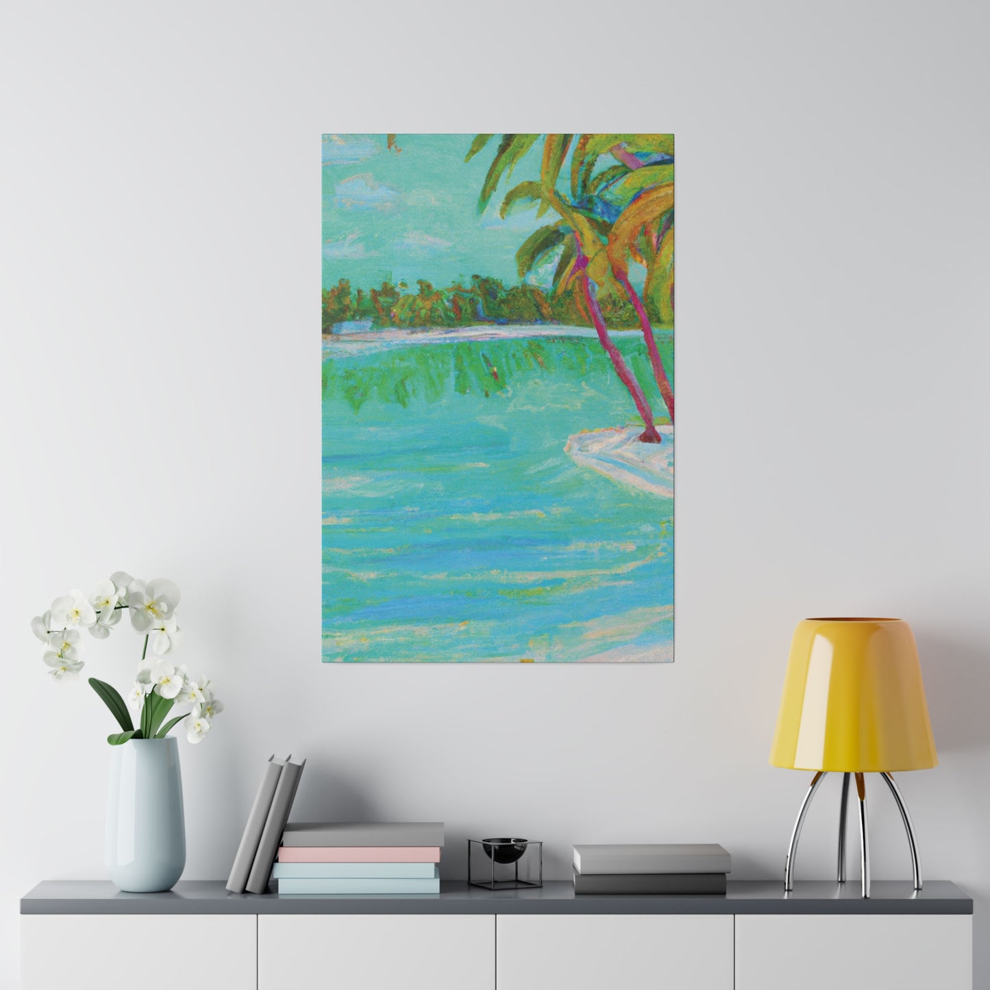 5181Z - Bahamas Ocean Painting Print | Bahamas | Ocean | Beach | Poster | Home Decor | Wall Art | Canvas