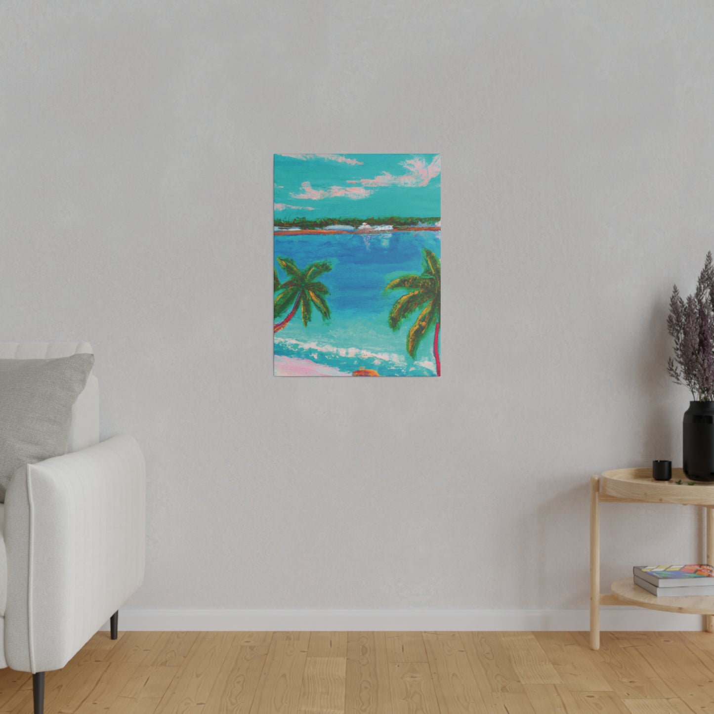 6836G - Bahamas Ocean Painting Print | Bahamas | Ocean | Beach | Poster | Home Decor | Wall Art | Canvas