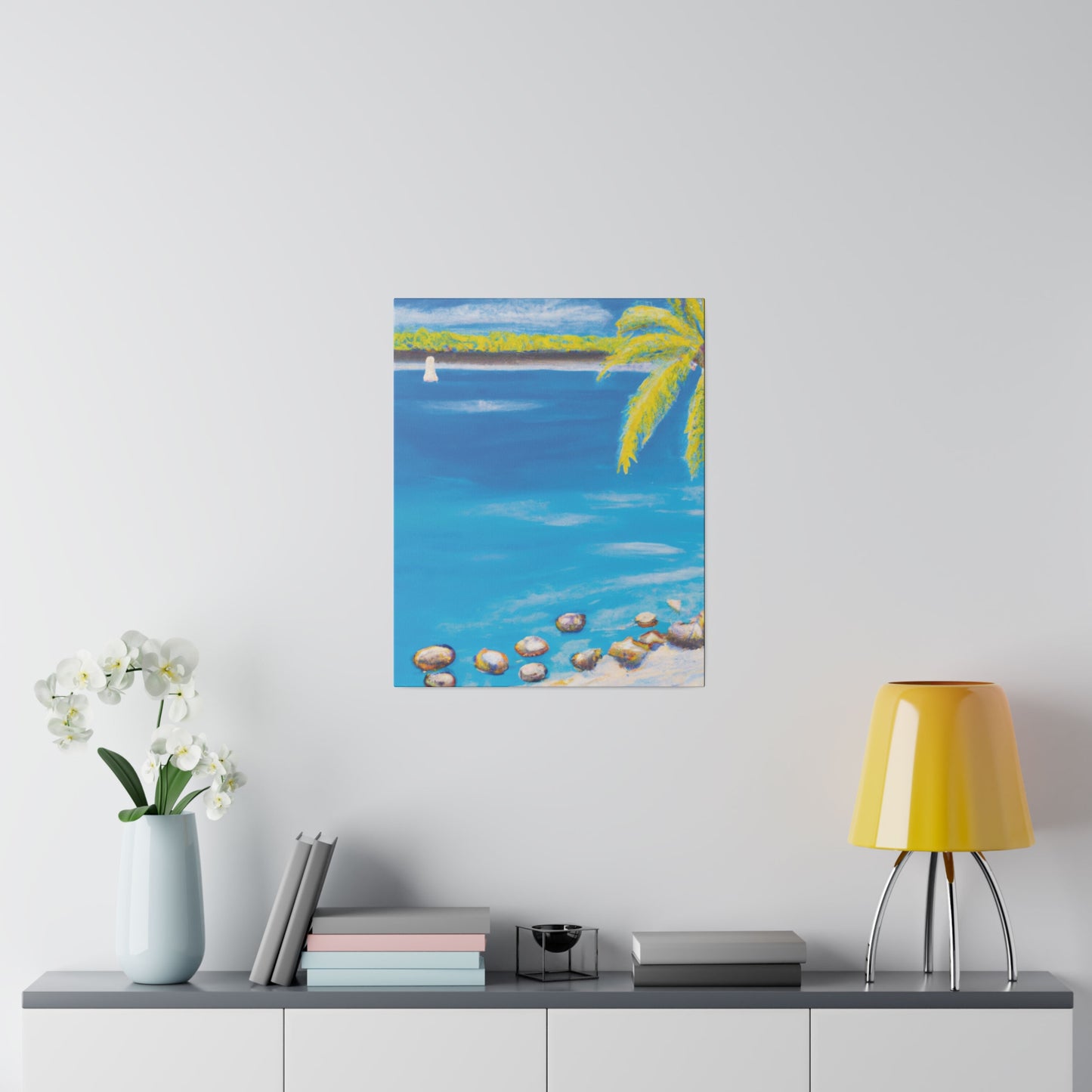 8593F - Bahamas Ocean Painting Print | Bahamas | Ocean | Beach | Poster | Home Decor | Wall Art | Canvas