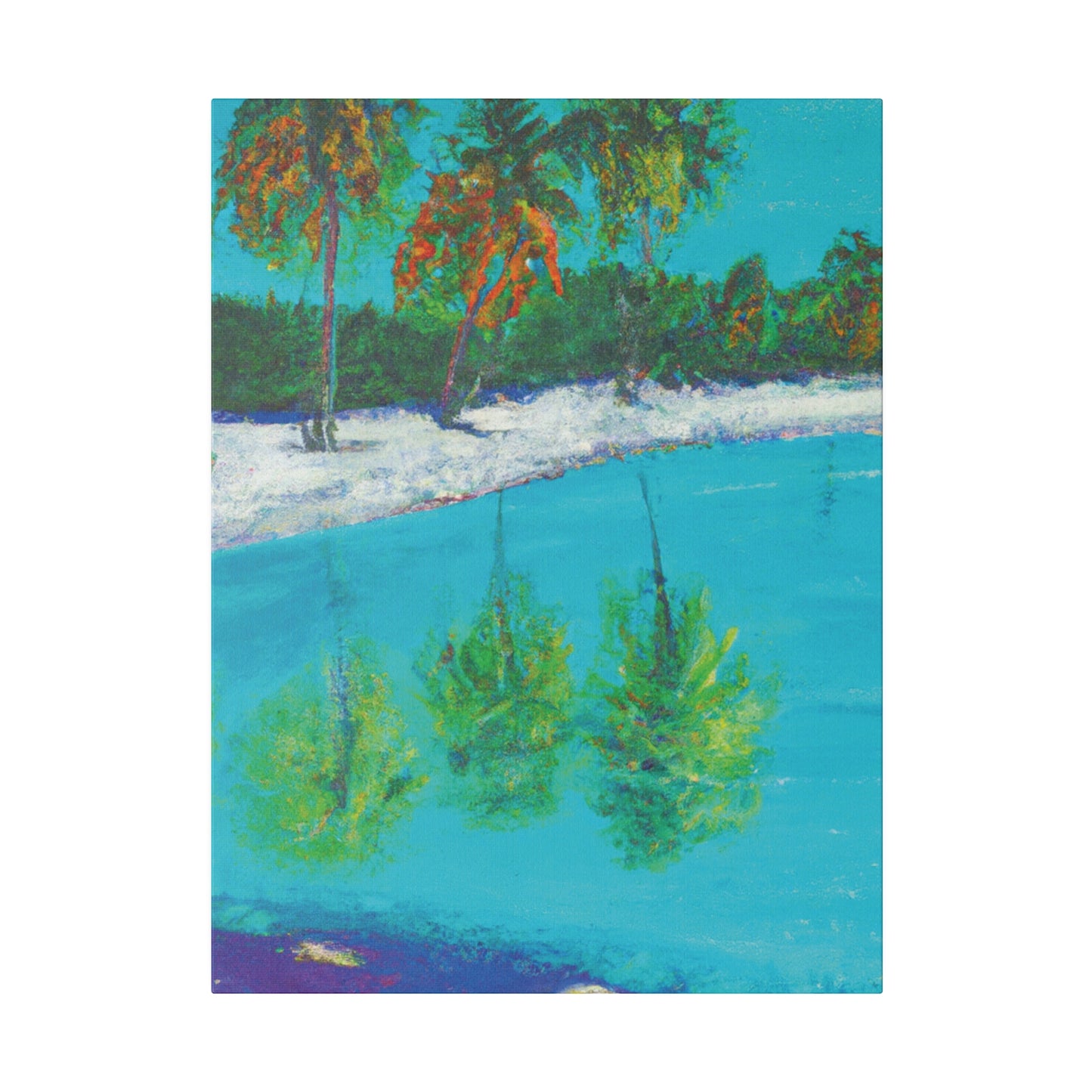 8297H - Bahamas Ocean Painting Print | Bahamas | Ocean | Beach | Poster | Home Decor | Wall Art | Canvas