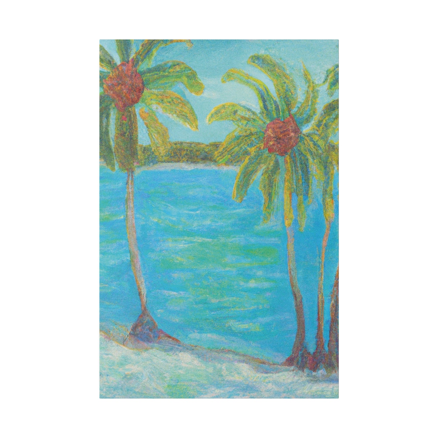 3357G - Bahamas Ocean Painting Print | Bahamas | Ocean | Beach | Poster | Home Decor | Wall Art | Canvas