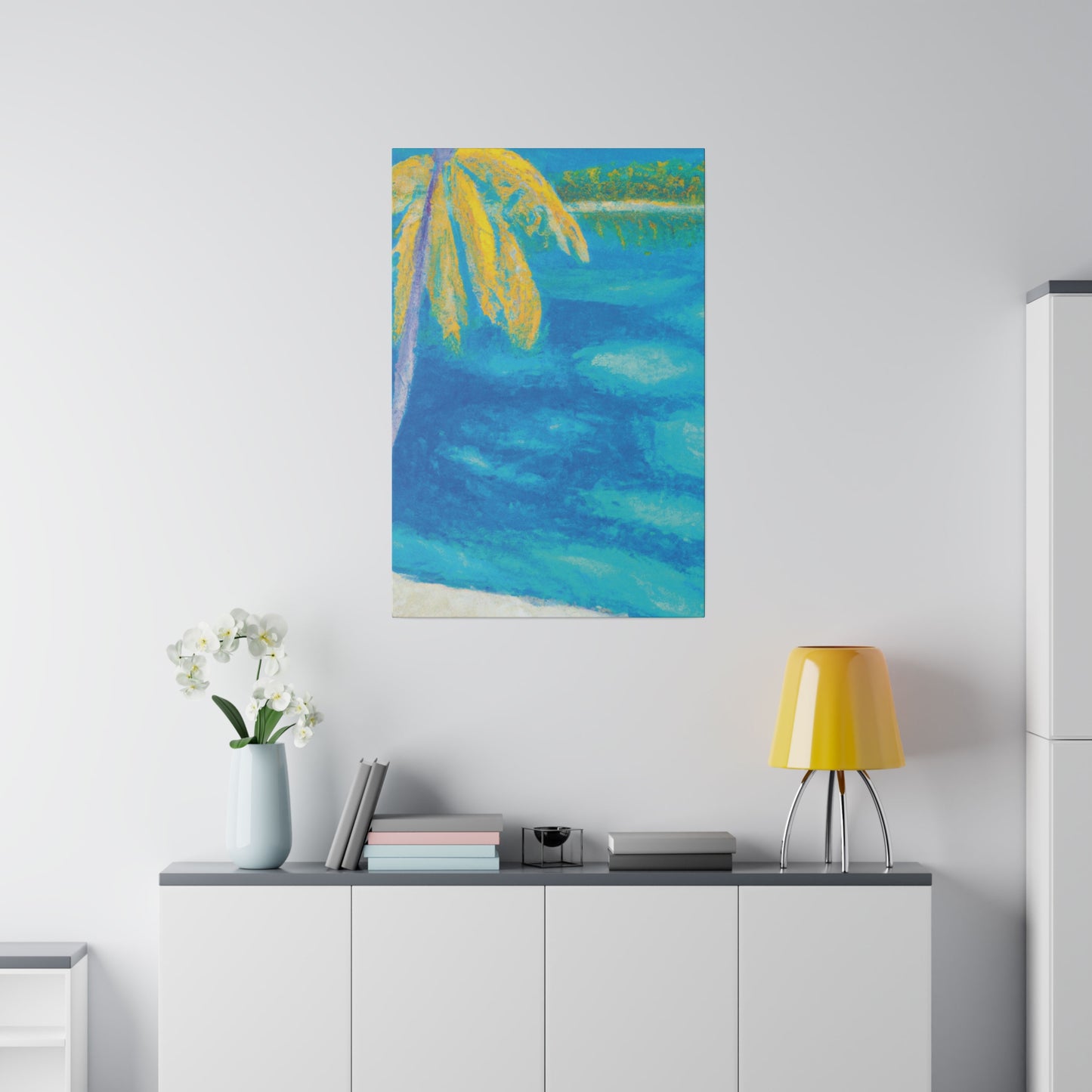 5874A - Bahamas Ocean Painting Print | Bahamas | Ocean | Beach | Poster | Home Decor | Wall Art | Canvas