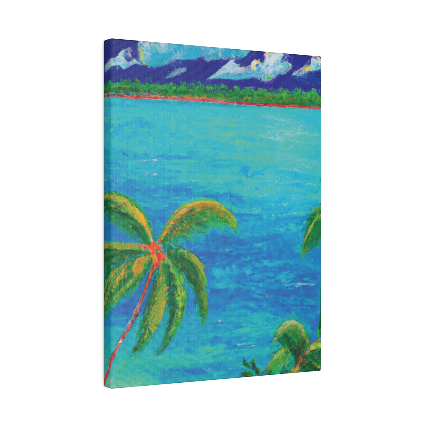 5654U - Bahamas Ocean Painting Print | Bahamas | Ocean | Beach | Poster | Home Decor | Wall Art | Canvas