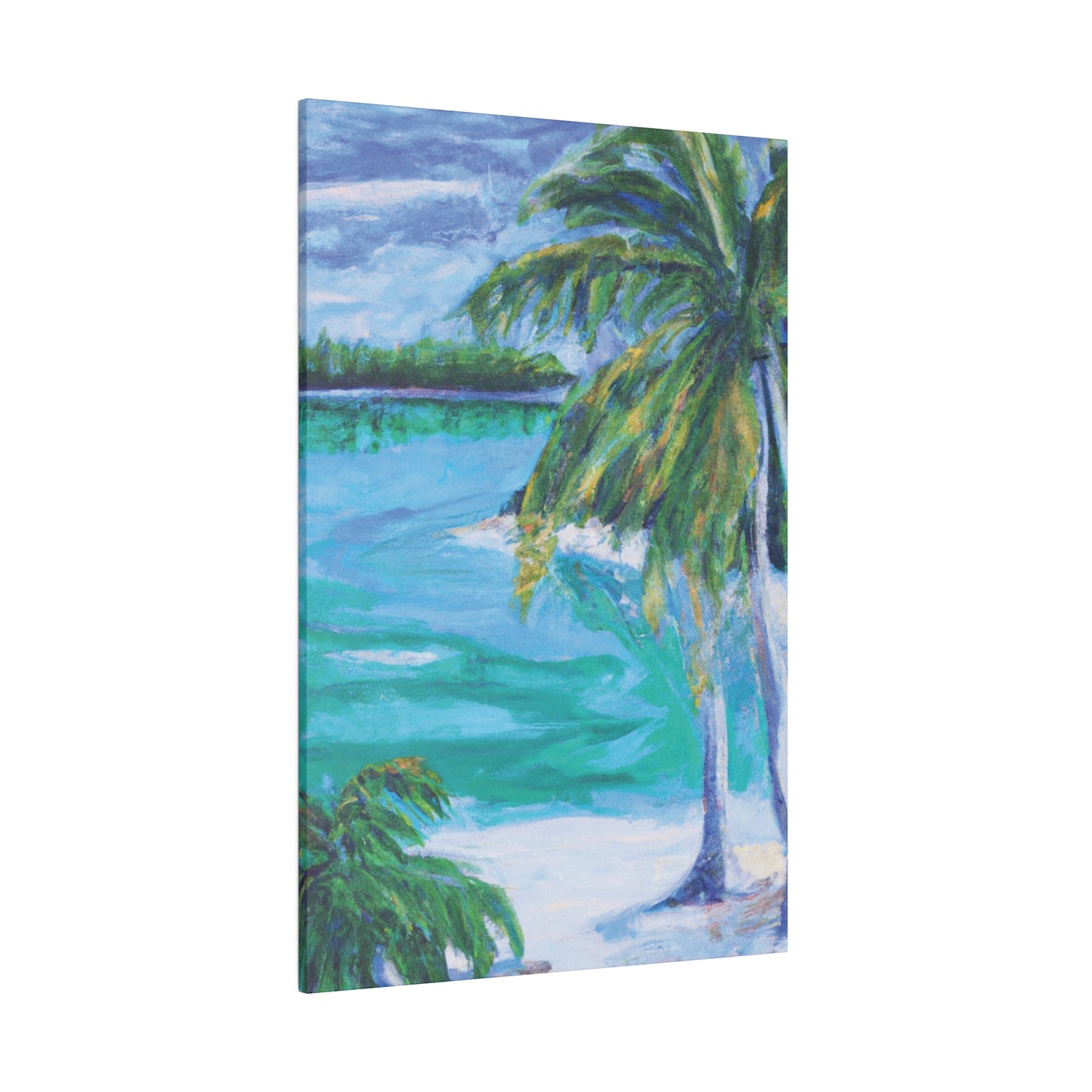 8721Q - Bahamas Ocean Painting Print | Bahamas | Ocean | Beach | Poster | Home Decor | Wall Art | Canvas