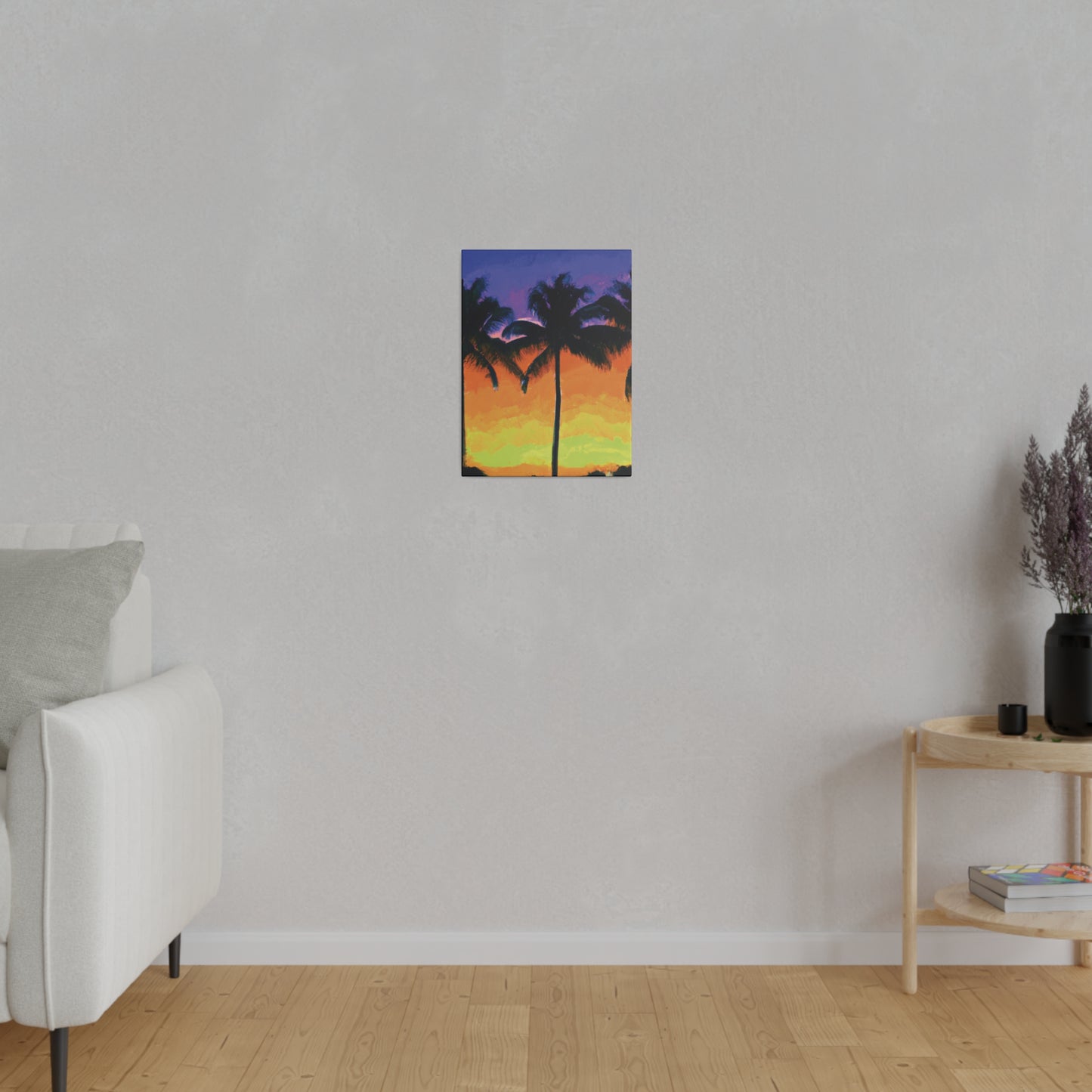 6354V - Miami Beach Sunset Painting Print | Miami | Beach | Sunset | Poster | Home Decor | Wall Art | Canvas