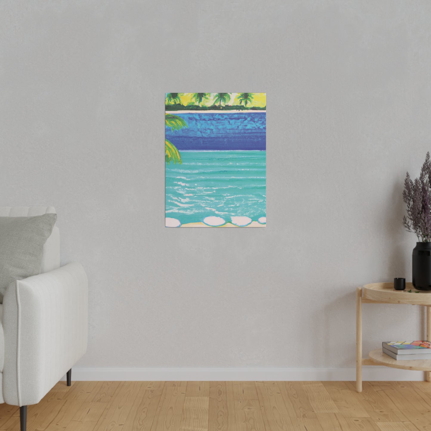 4234Z - Bahamas Ocean Painting Print | Bahamas | Ocean | Beach | Poster | Home Decor | Wall Art | Canvas