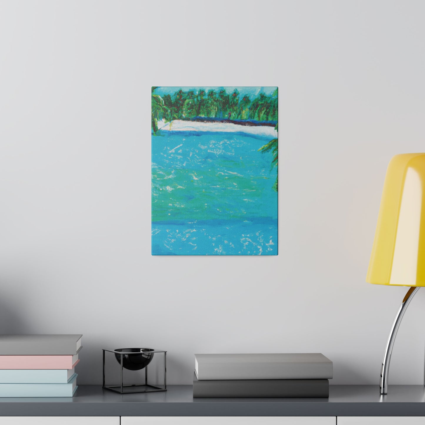 3234T - Bahamas Ocean Painting Print | Bahamas | Ocean | Beach | Poster | Home Decor | Wall Art | Canvas