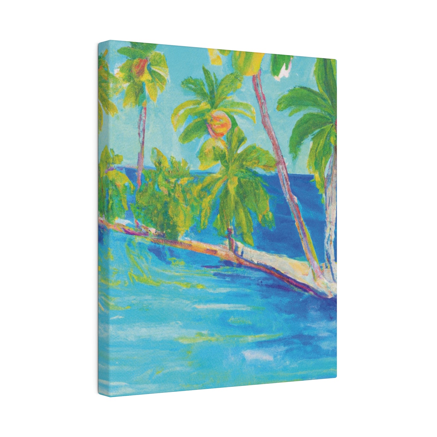 8256Q - Bahamas Ocean Painting Print | Bahamas | Ocean | Beach | Poster | Home Decor | Wall Art | Canvas