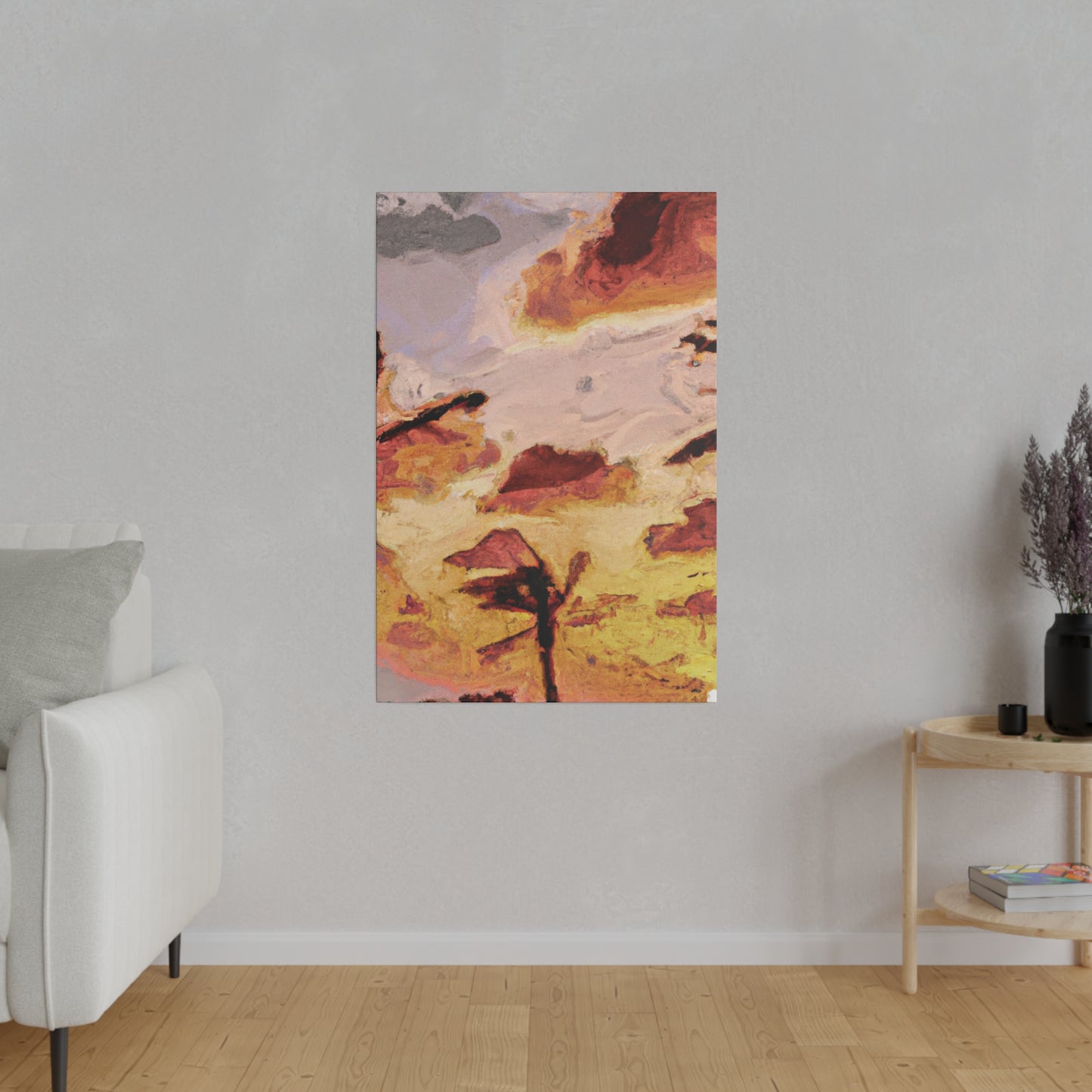 8733P - Miami Beach Sunset Painting Print | Miami | Beach | Sunset | Poster | Home Decor | Wall Art | Canvas