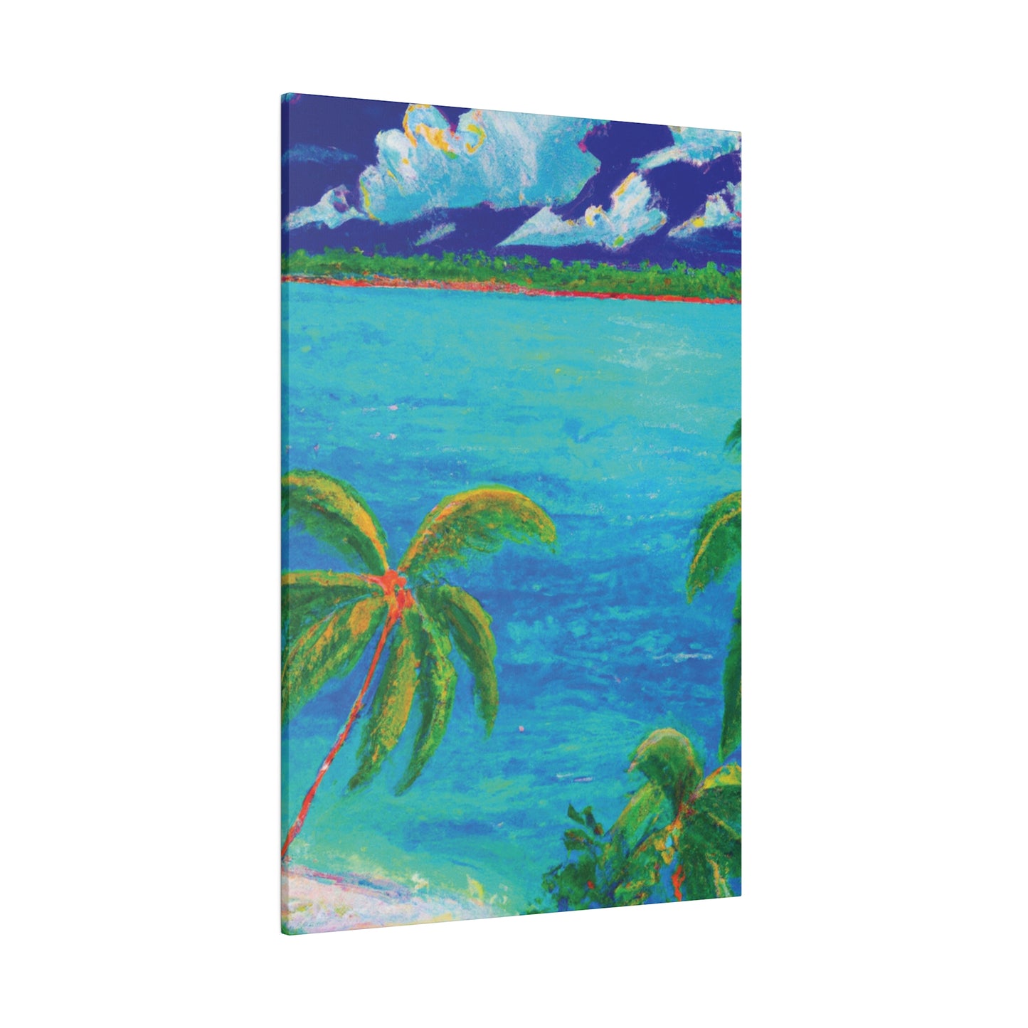 5654U - Bahamas Ocean Painting Print | Bahamas | Ocean | Beach | Poster | Home Decor | Wall Art | Canvas