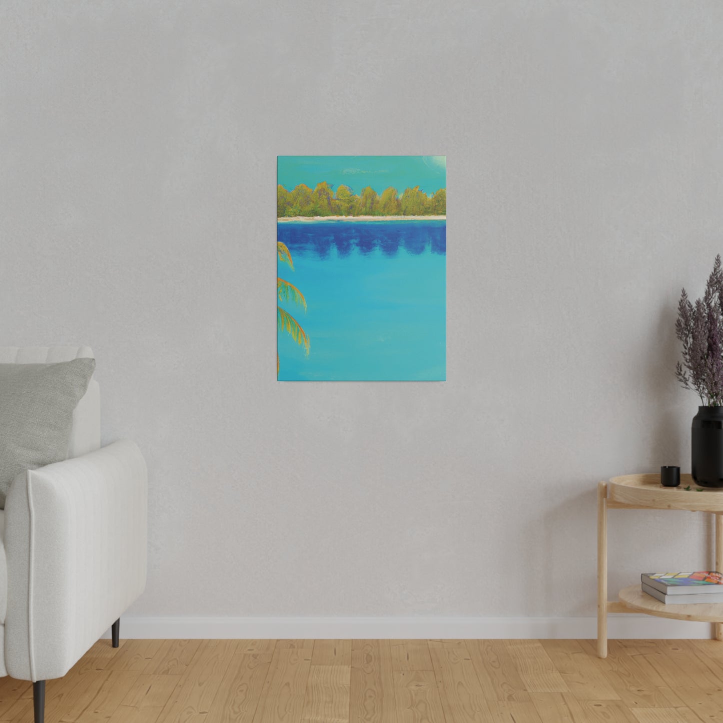 9134K - Bahamas Ocean Painting Print | Bahamas | Ocean | Beach | Poster | Home Decor | Wall Art | Canvas