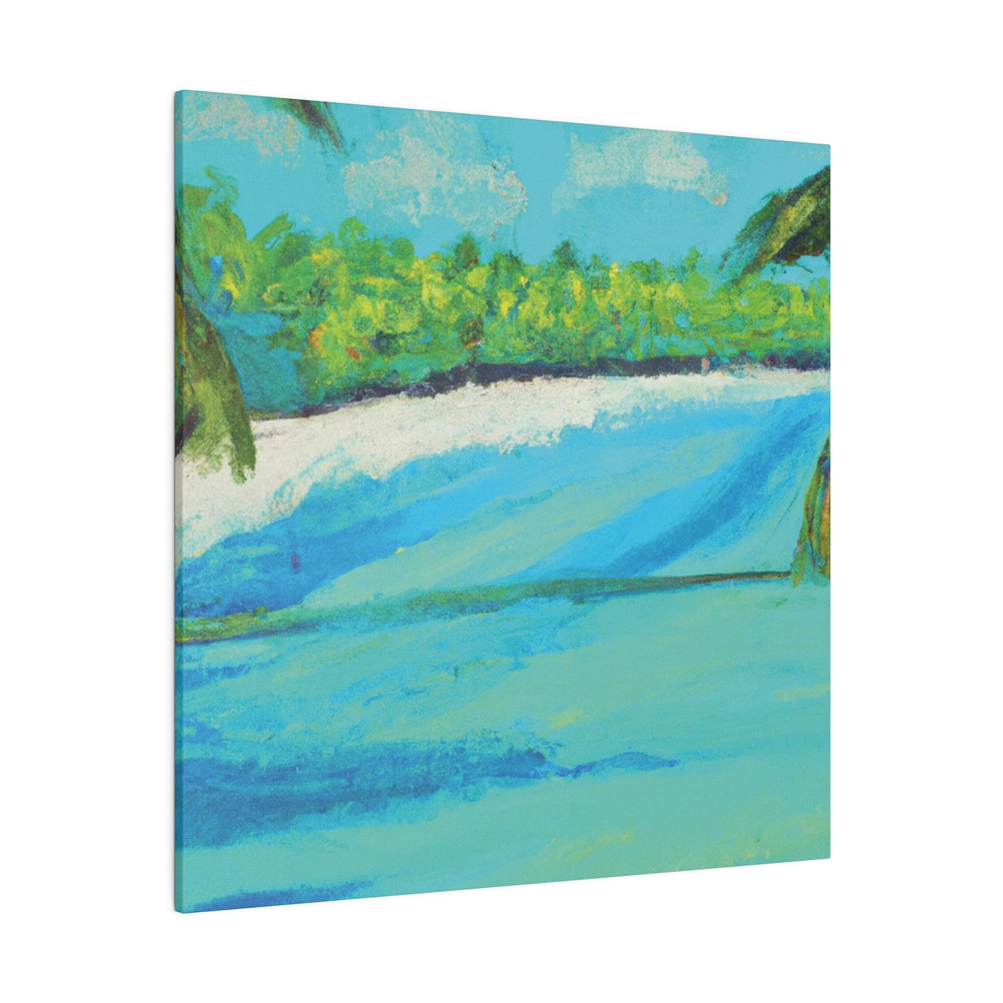 10781G - Bahamas Ocean Painting Print | Bahamas | Ocean | Beach | Poster | Home Decor | Wall Art | Canvas