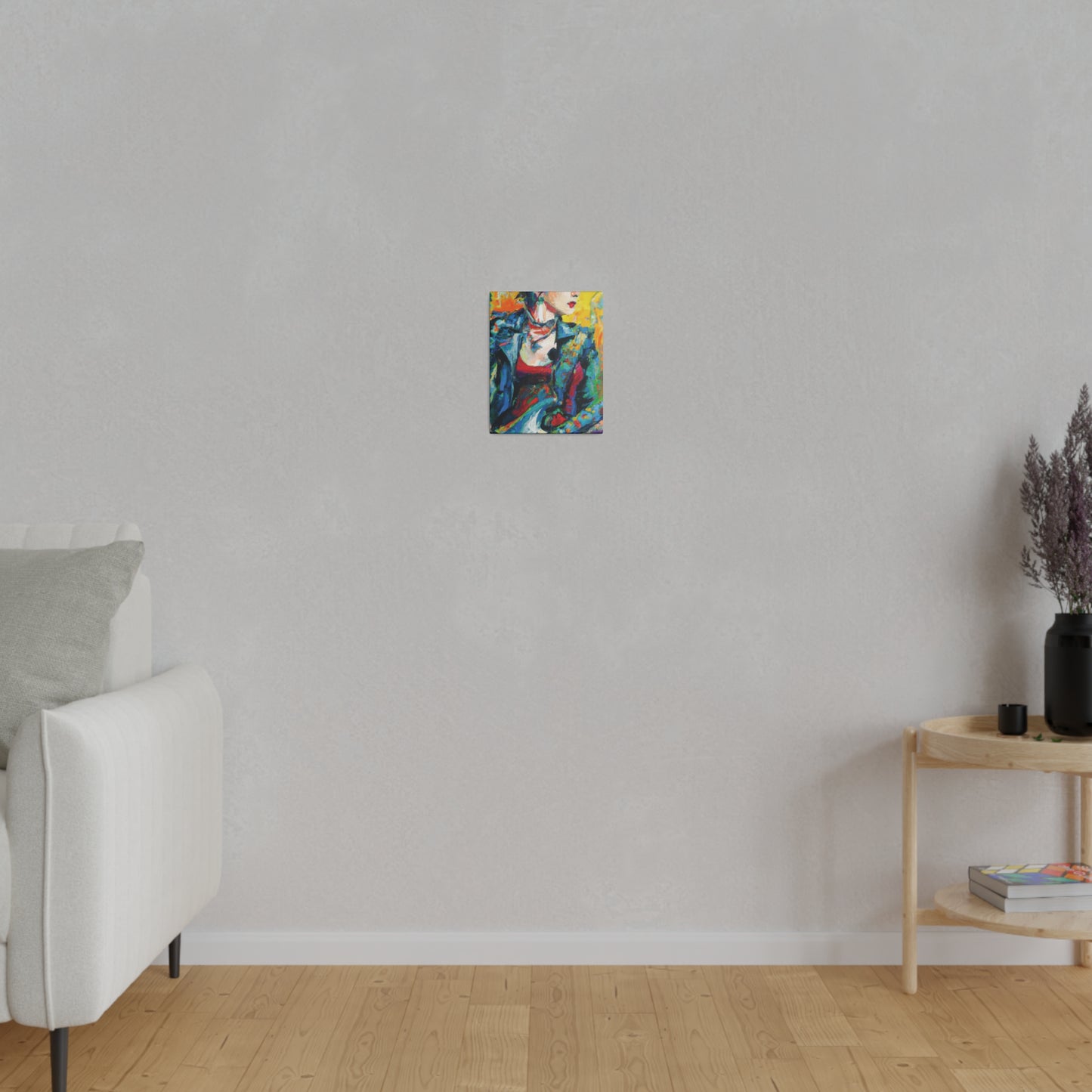 9075K - Rockstar Oil Painting Style Print | Poster | Home Decor | Wall Art | Music Art | Canvas