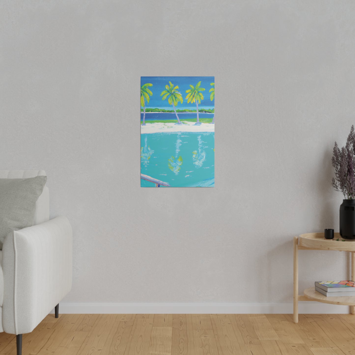 2196Z - Bahamas Ocean Painting Print | Bahamas | Ocean | Beach | Poster | Home Decor | Wall Art | Canvas