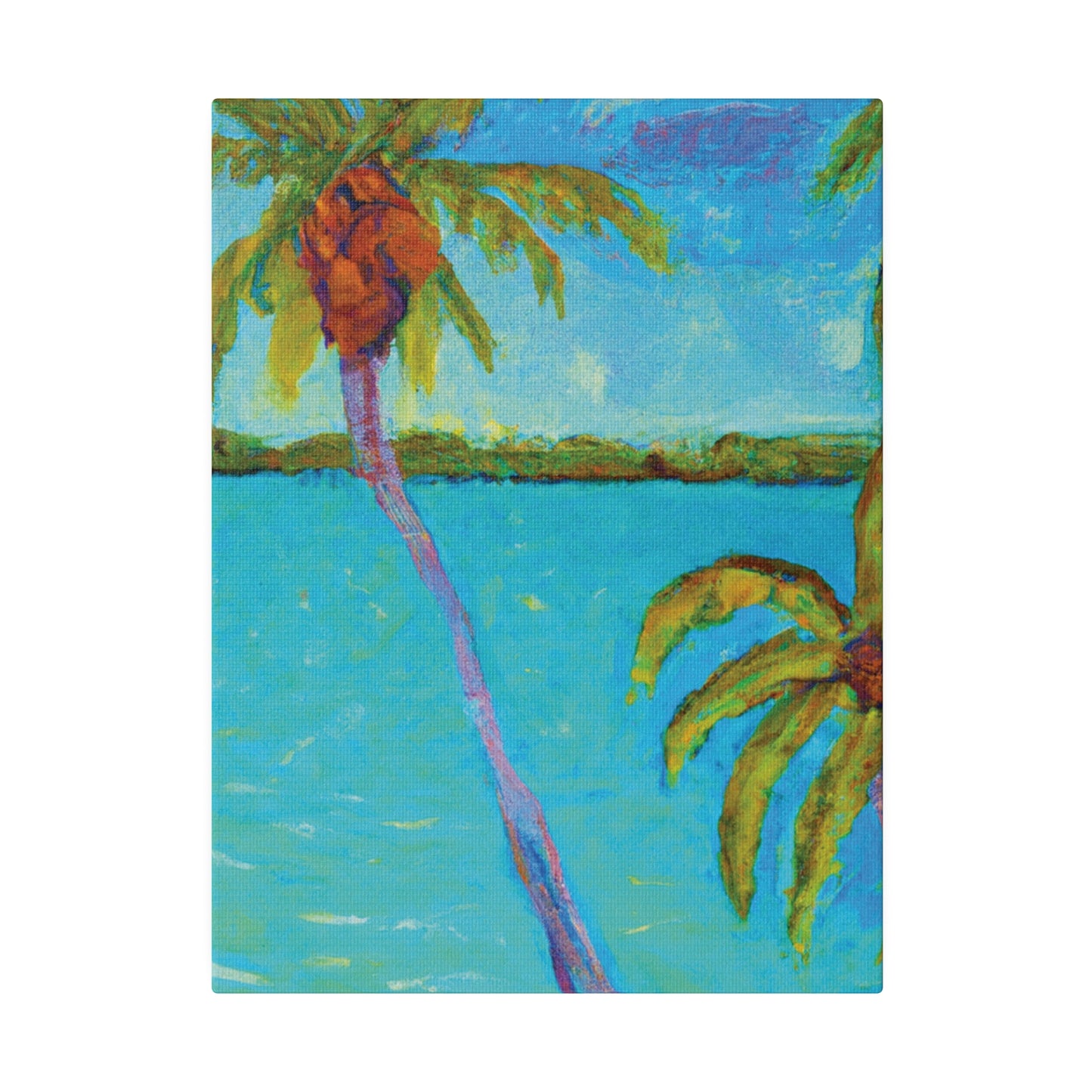 4676F - Bahamas Ocean Painting Print | Bahamas | Ocean | Beach | Poster | Home Decor | Wall Art | Canvas