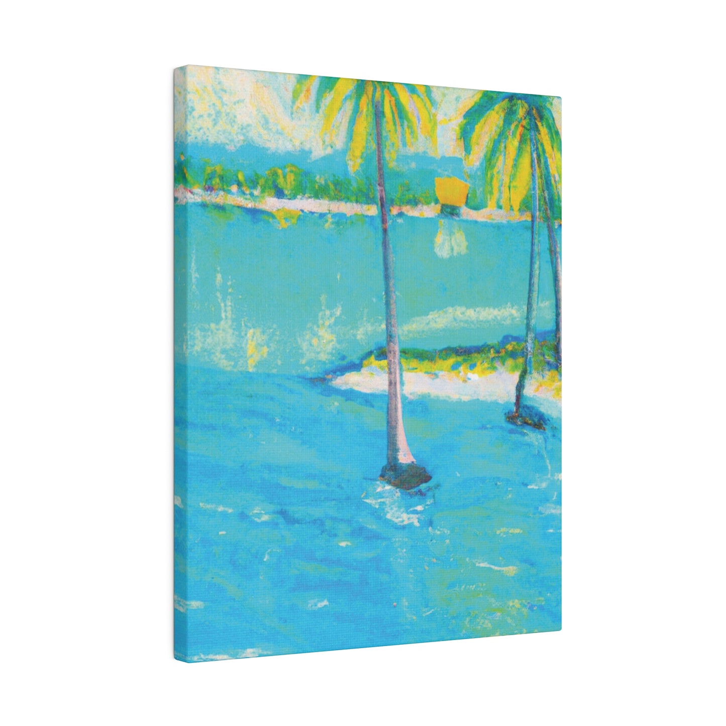 9652X - Bahamas Ocean Painting Print | Bahamas | Ocean | Beach | Poster | Home Decor | Wall Art | Canvas