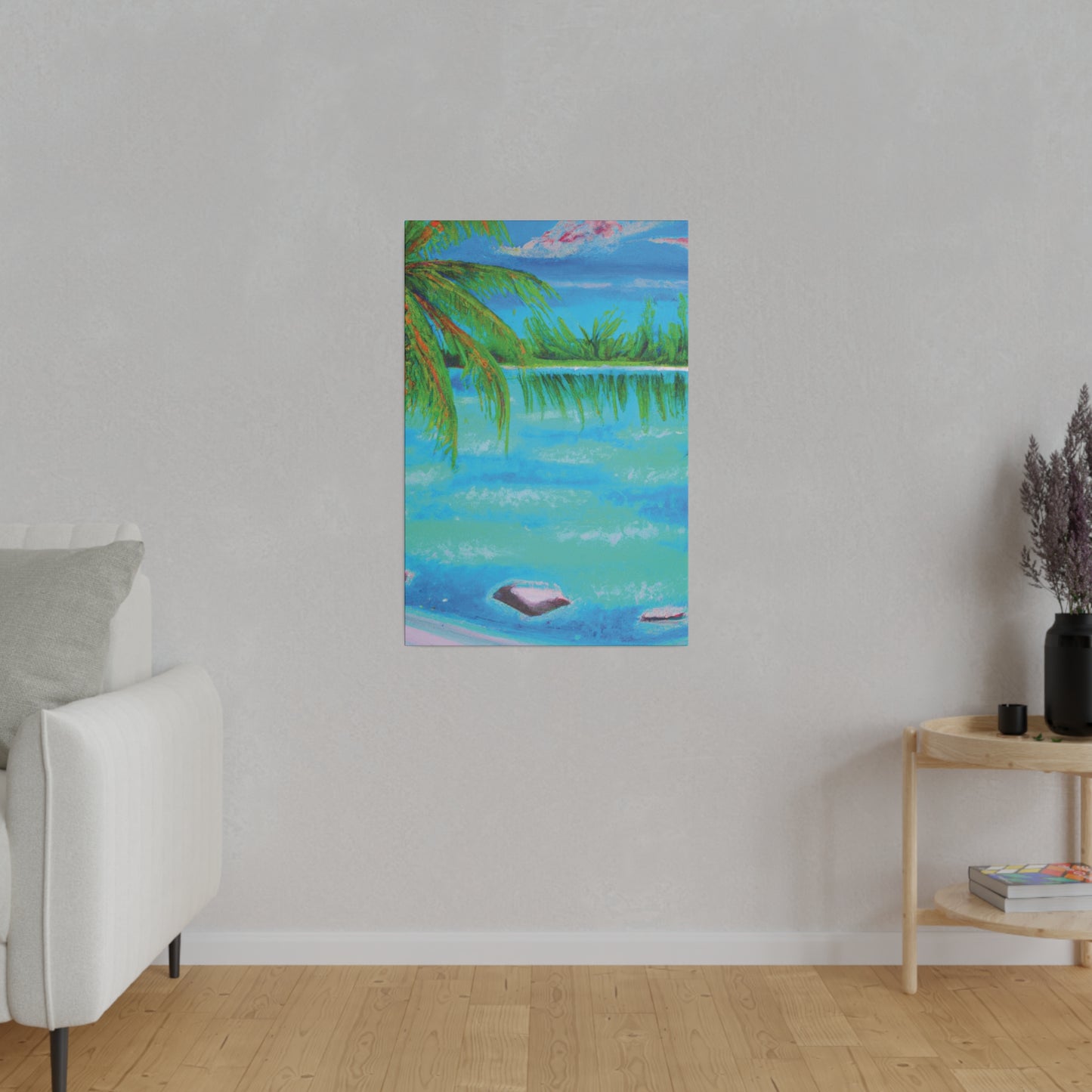 5279Q - Bahamas Ocean Painting Print | Bahamas | Ocean | Beach | Poster | Home Decor | Wall Art | Canvas