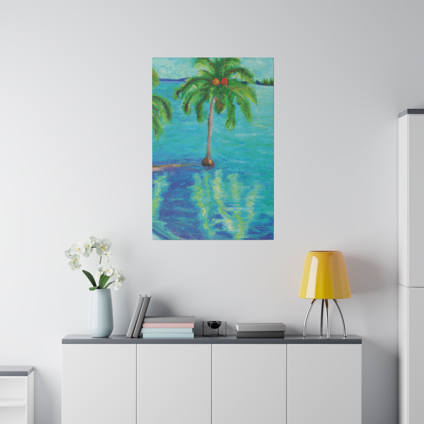 7998G - Bahamas Ocean Painting Print | Bahamas | Ocean | Beach | Poster | Home Decor | Wall Art | Canvas