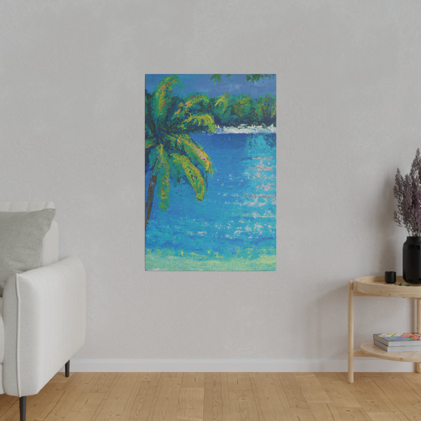 4645A - Bahamas Ocean Painting Print | Bahamas | Ocean | Beach | Poster | Home Decor | Wall Art | Canvas