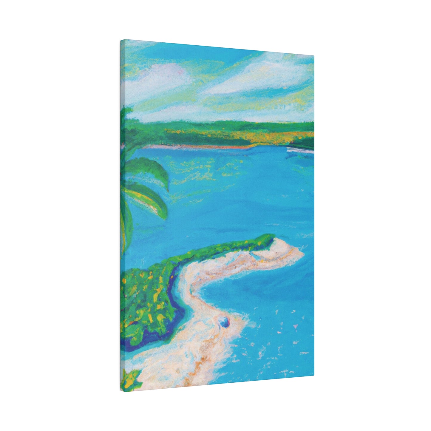 4895I - Bahamas Ocean Painting Print | Bahamas | Ocean | Beach | Poster | Home Decor | Wall Art | Canvas