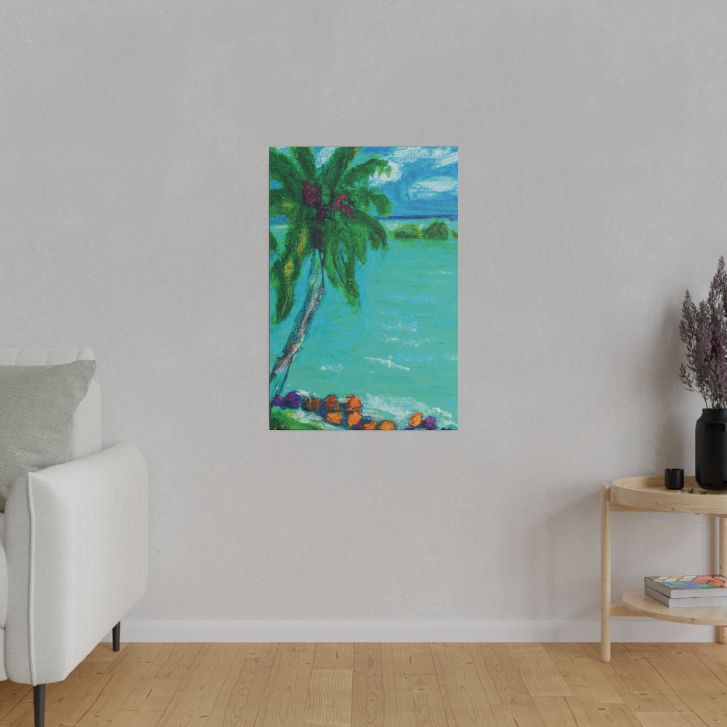 8864T - Bahamas Ocean Painting Print | Bahamas | Ocean | Beach | Poster | Home Decor | Wall Art | Canvas