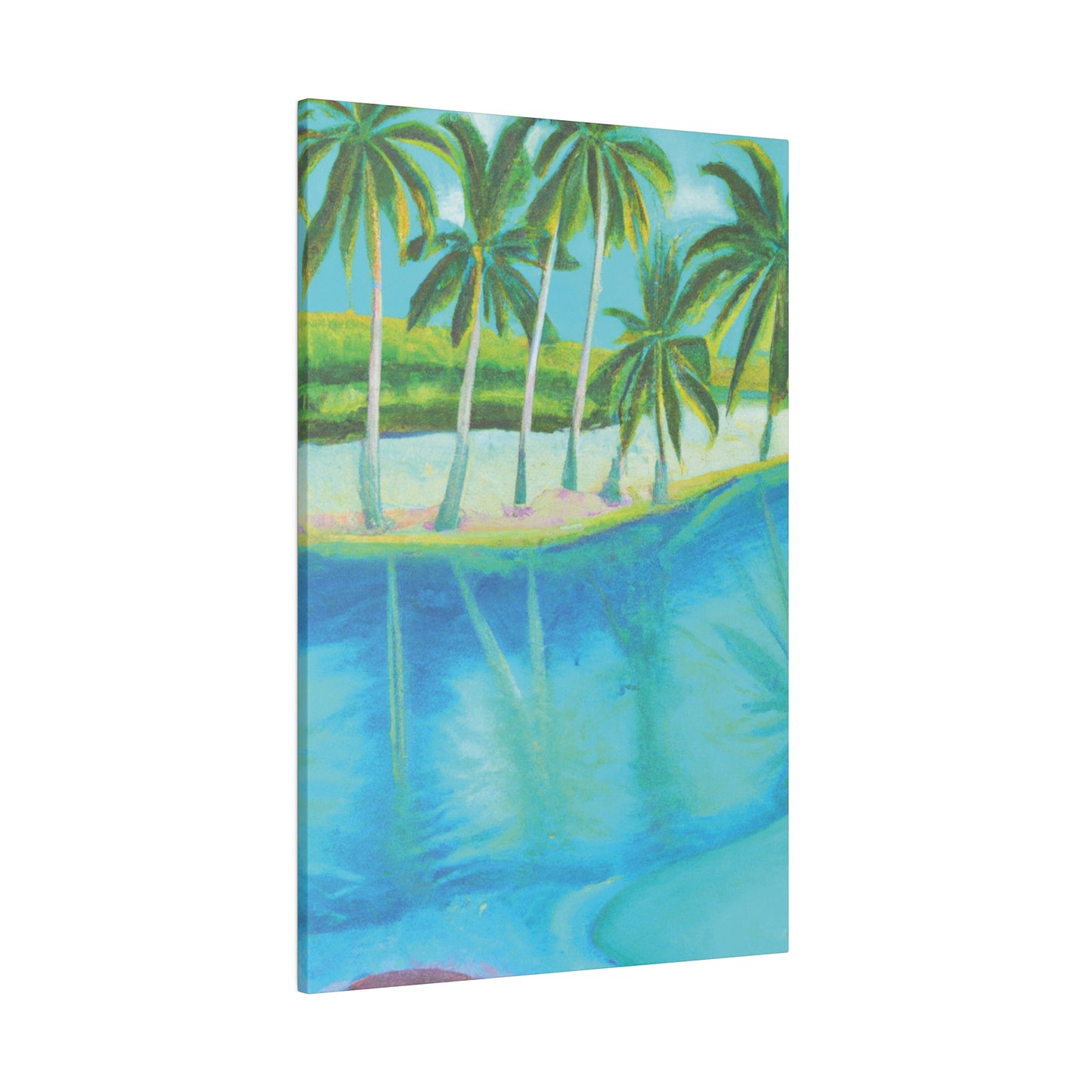 5436R - Bahamas Ocean Painting Print | Bahamas | Ocean | Beach | Poster | Home Decor | Wall Art | Canvas